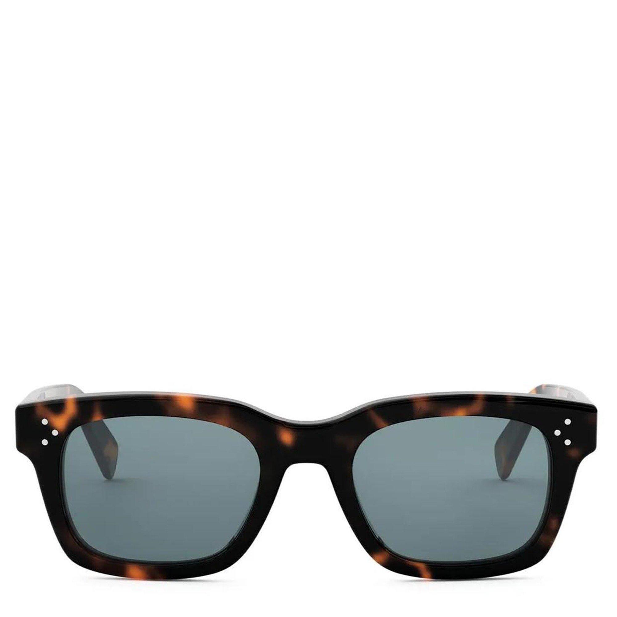BROWN HAVANA - Celine - 3 Dots Rectangle Sunglasses - 2