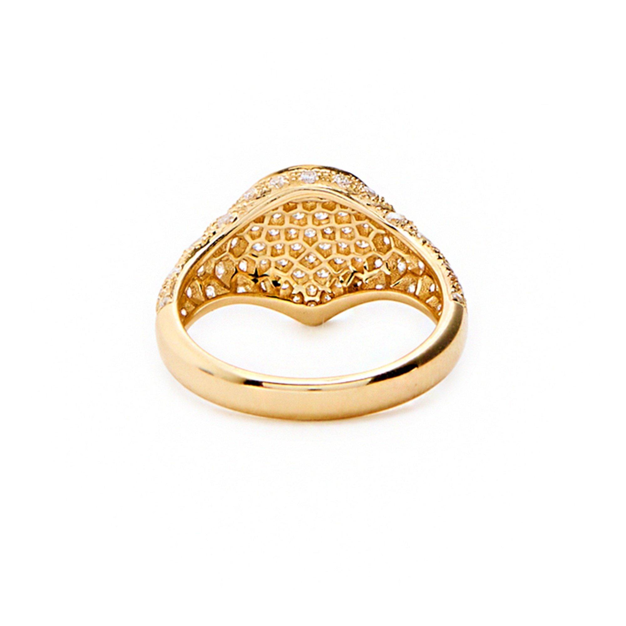 GOLD AND OTHER - Yvonne Leon - MINI CHEVALIERE POIRE DIAMANTS - 2