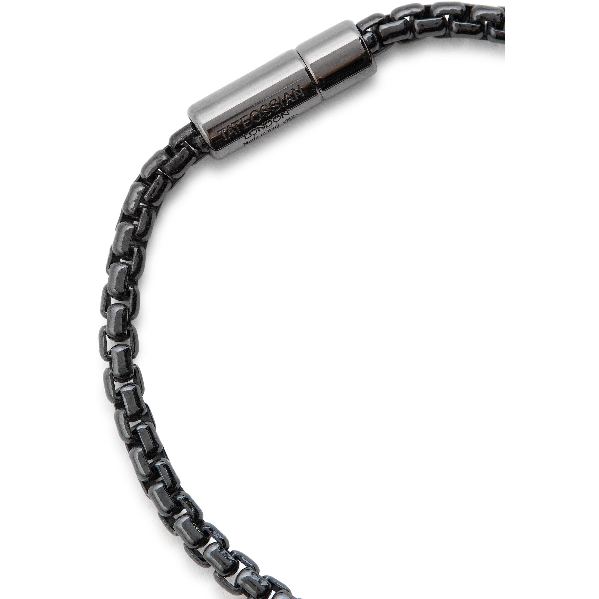 GREY - Tateossian - TAT POP BOX 4MM BRACELET - 2