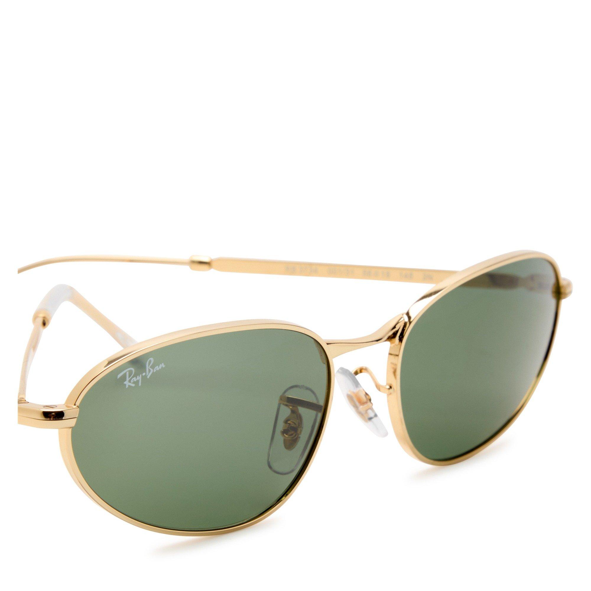 GOLD AND OTHER - Ray-Ban - RAYBAN OVAL METAL FRAME SG - 3