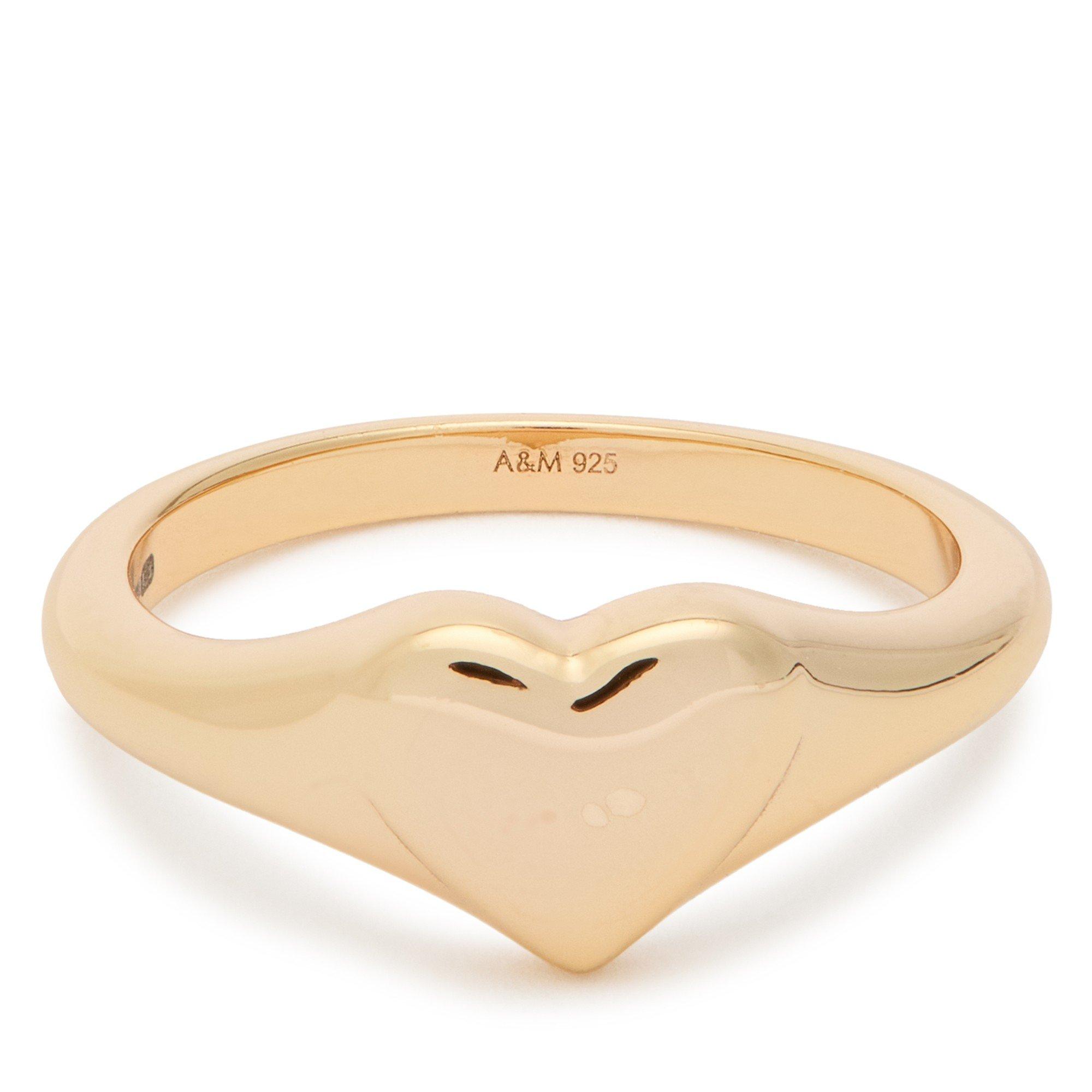 Astrid and Miyu Heart Signet Ring