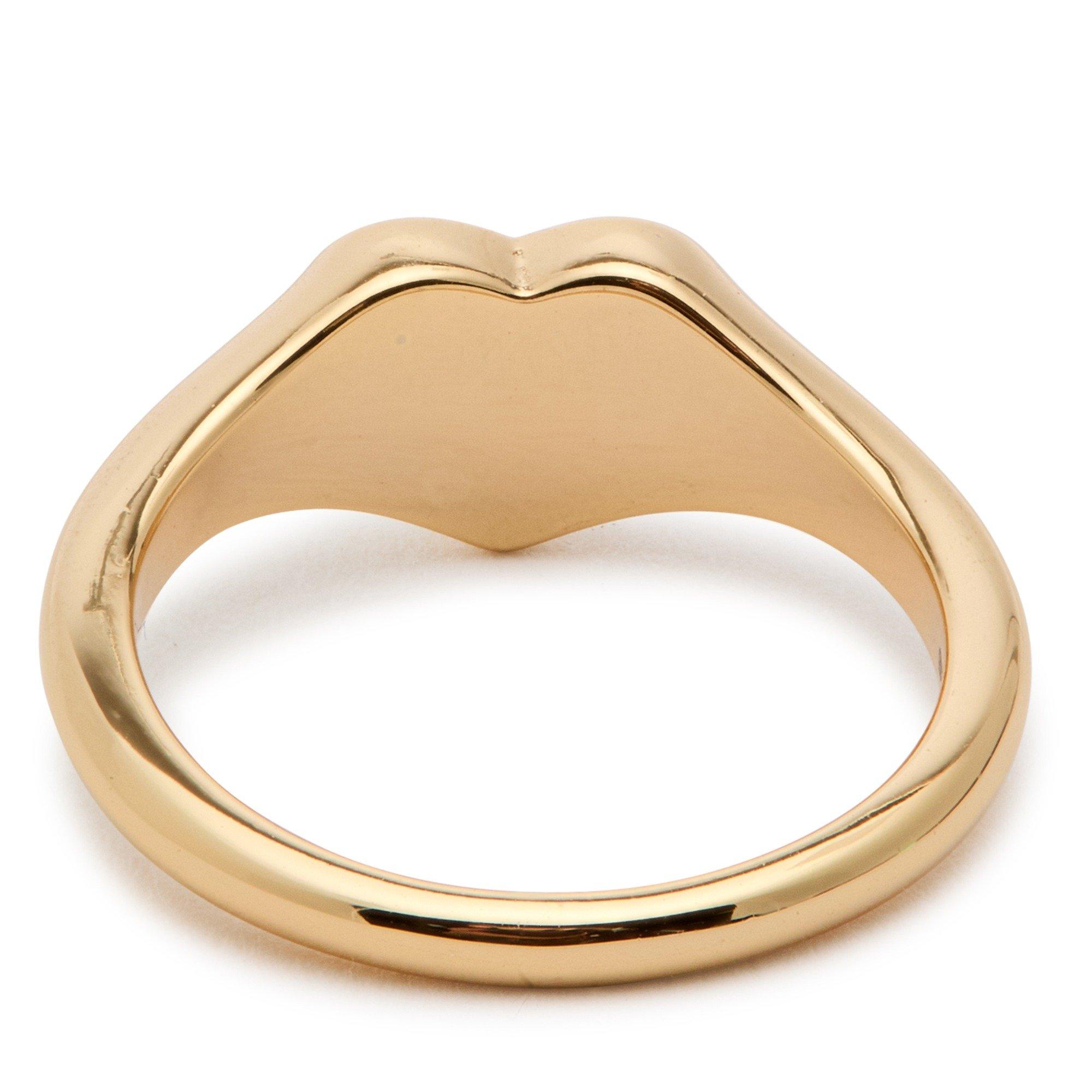 GOLD - Astrid and Miyu - Heart Signet Ring - 4