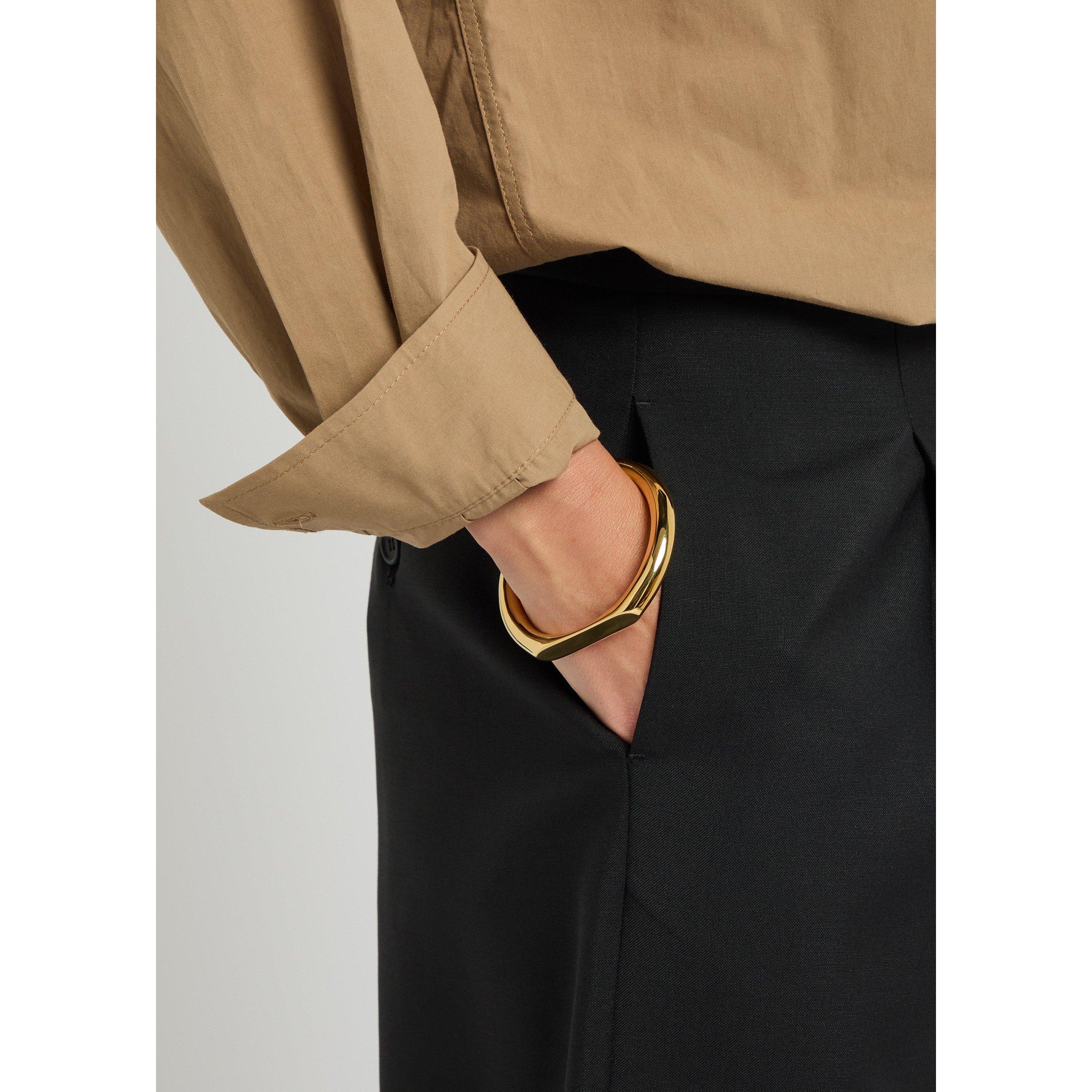 GOLD - Lie Studio - Women's Dora Gold Bangle - 3