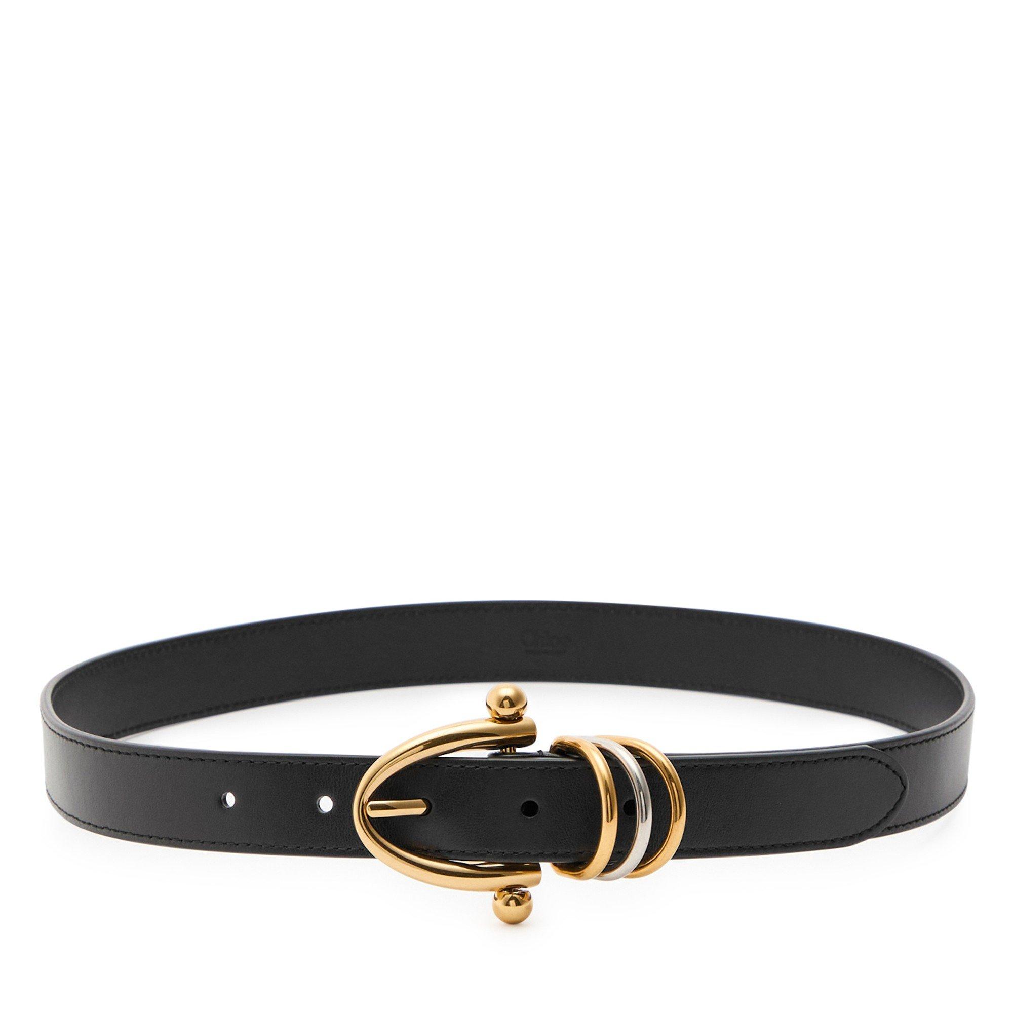 BLACK - Chloe - CHLOE BRACELET TRI RING BELT - 1