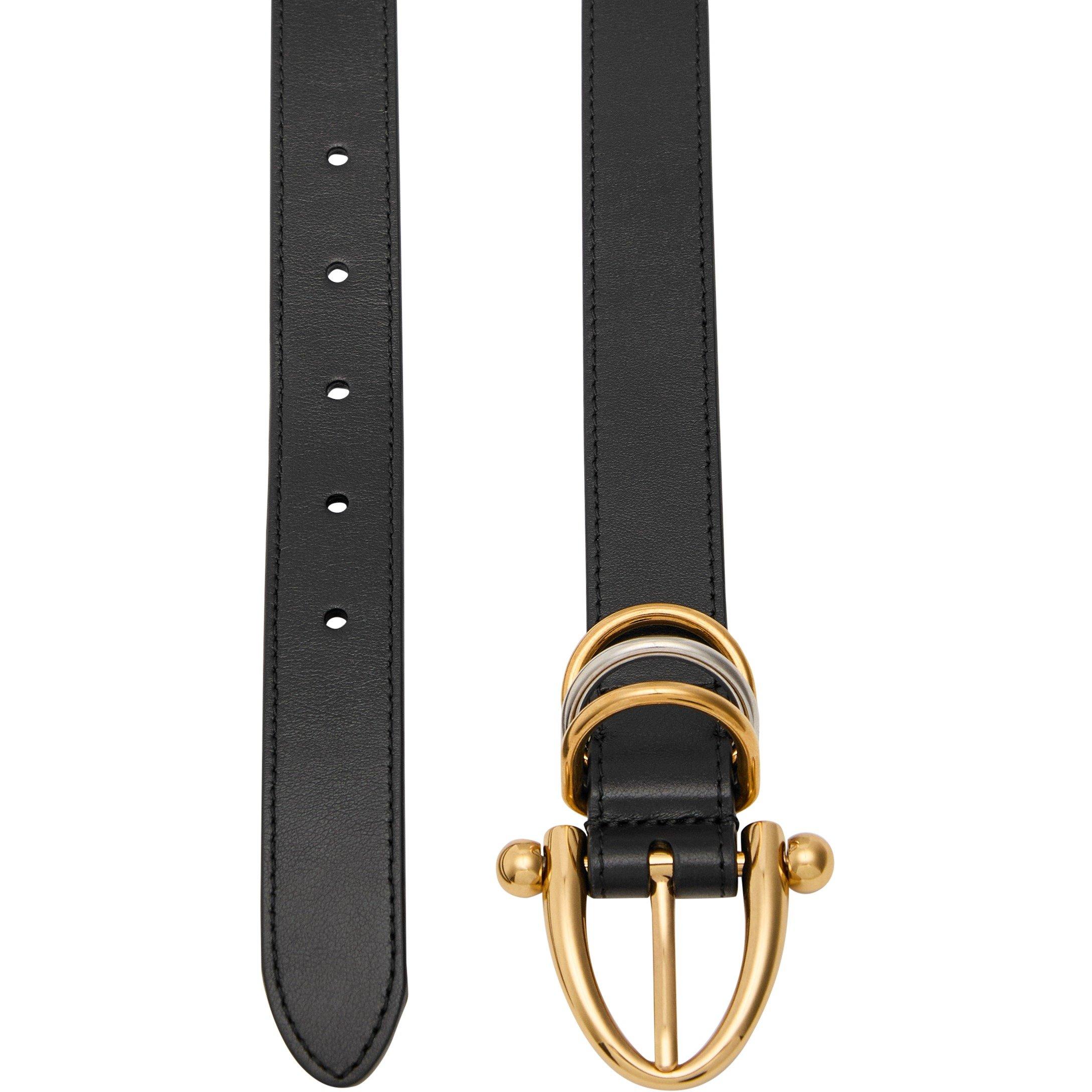 BLACK - Chloe - CHLOE BRACELET TRI RING BELT - 2