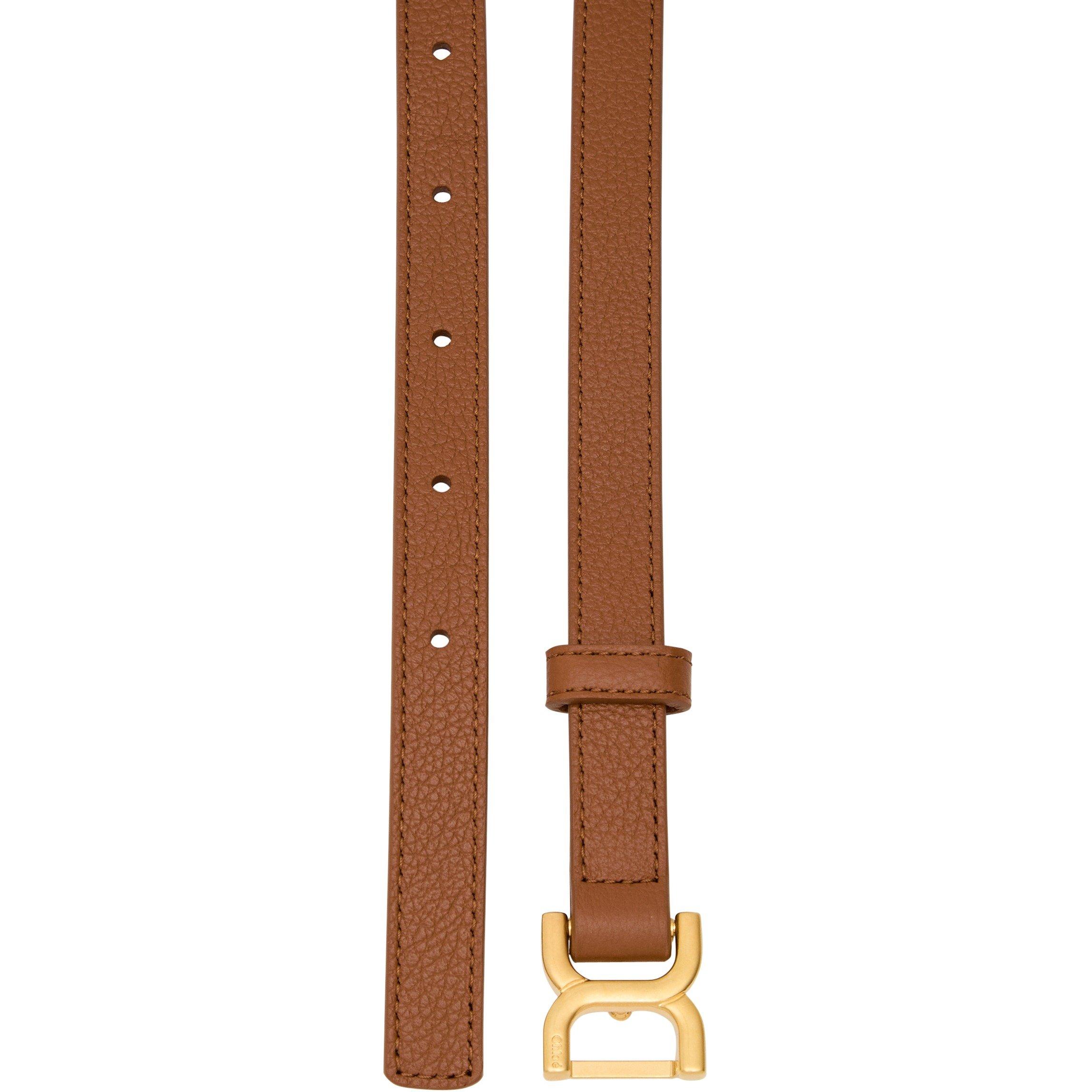 TAN - Chloe - Women's Marcie Leather Belt - 2
