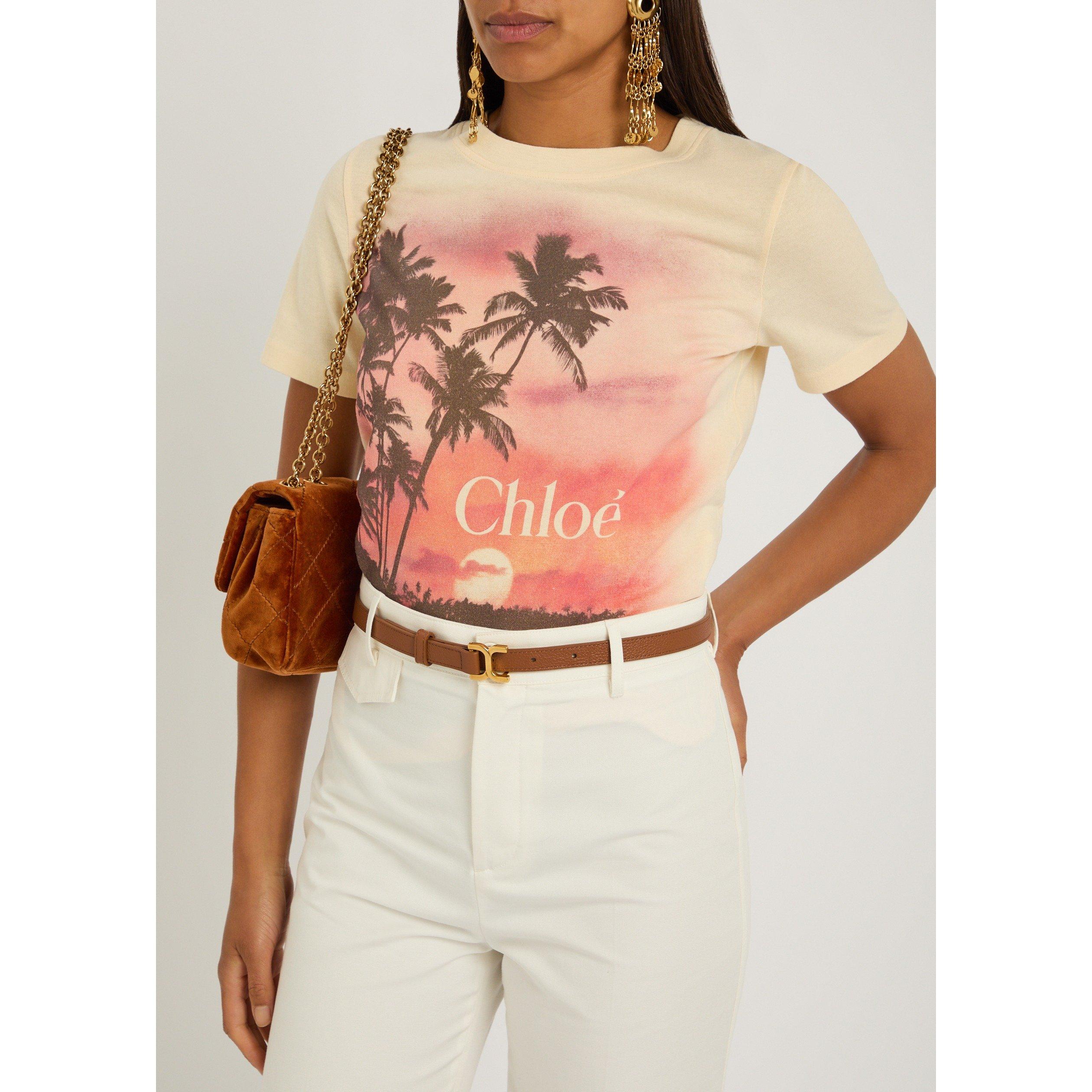 TAN - Chloe - Women's Marcie Leather Belt - 3