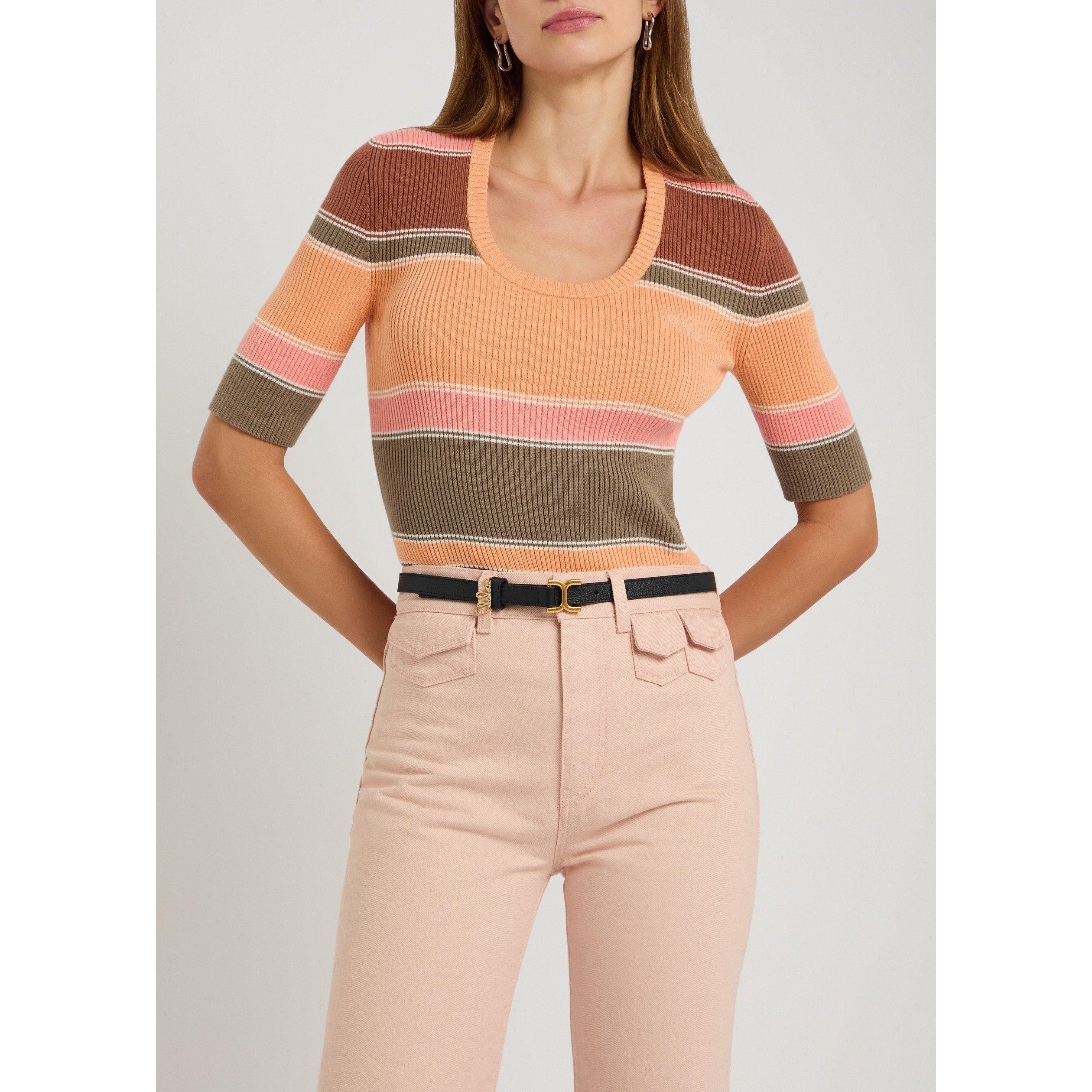 BLACK - Chloe - Women's Marcie Leather Belt - 3