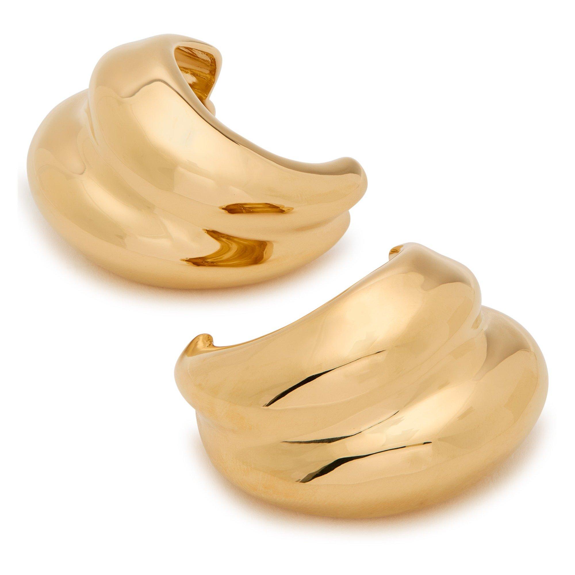 GOLD - Nina Gordon - Mega Cuff Hoops - 2