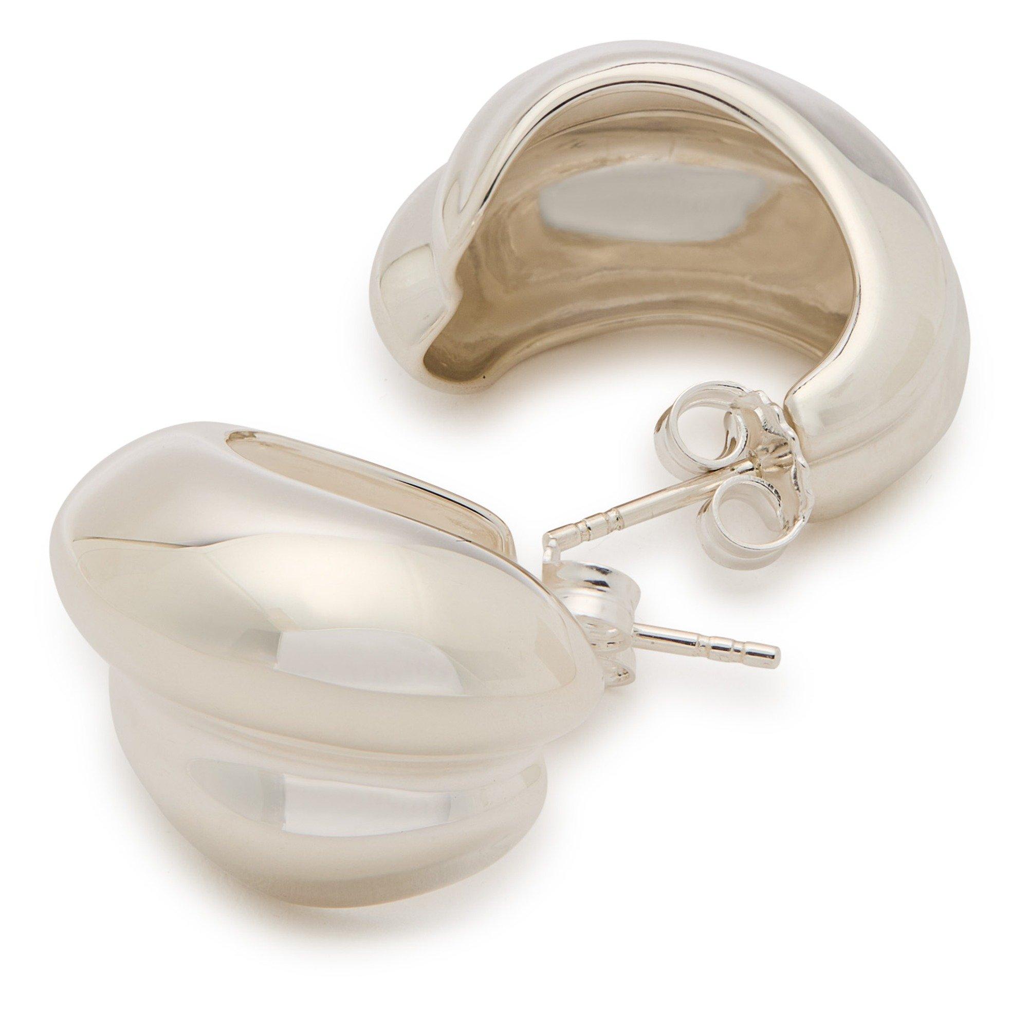 SILVER - Nina Gordon - MEGA HOOP - LARGE - 2