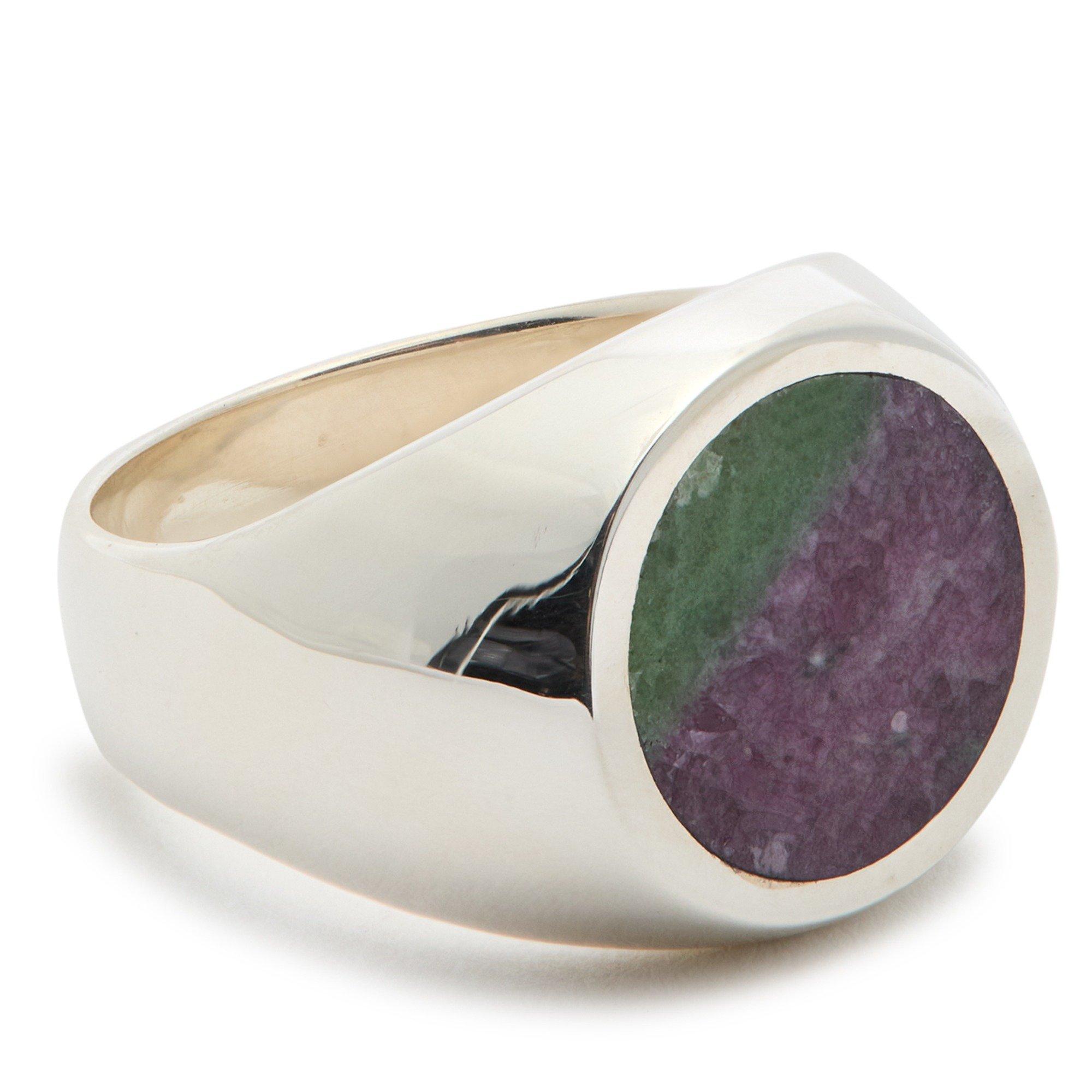 SILVER AND OTHE - Legier - ROUND SIGNET RING - 2