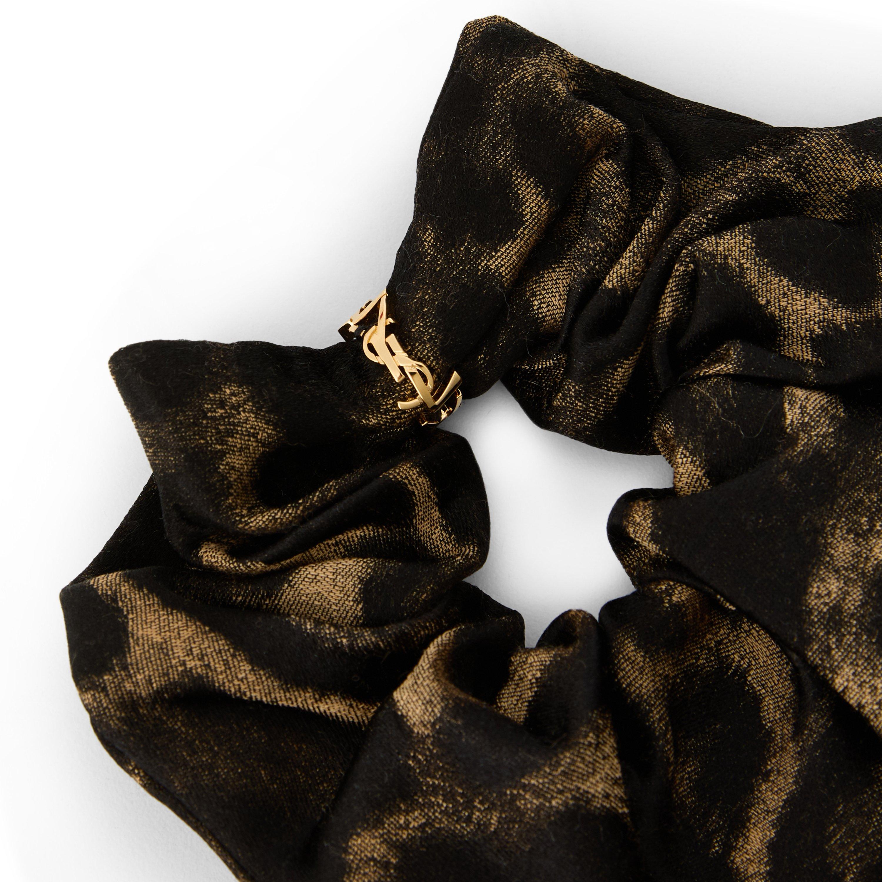 BEIGE - Saint Laurent - LEOPARD SCRUNCHIE - 2