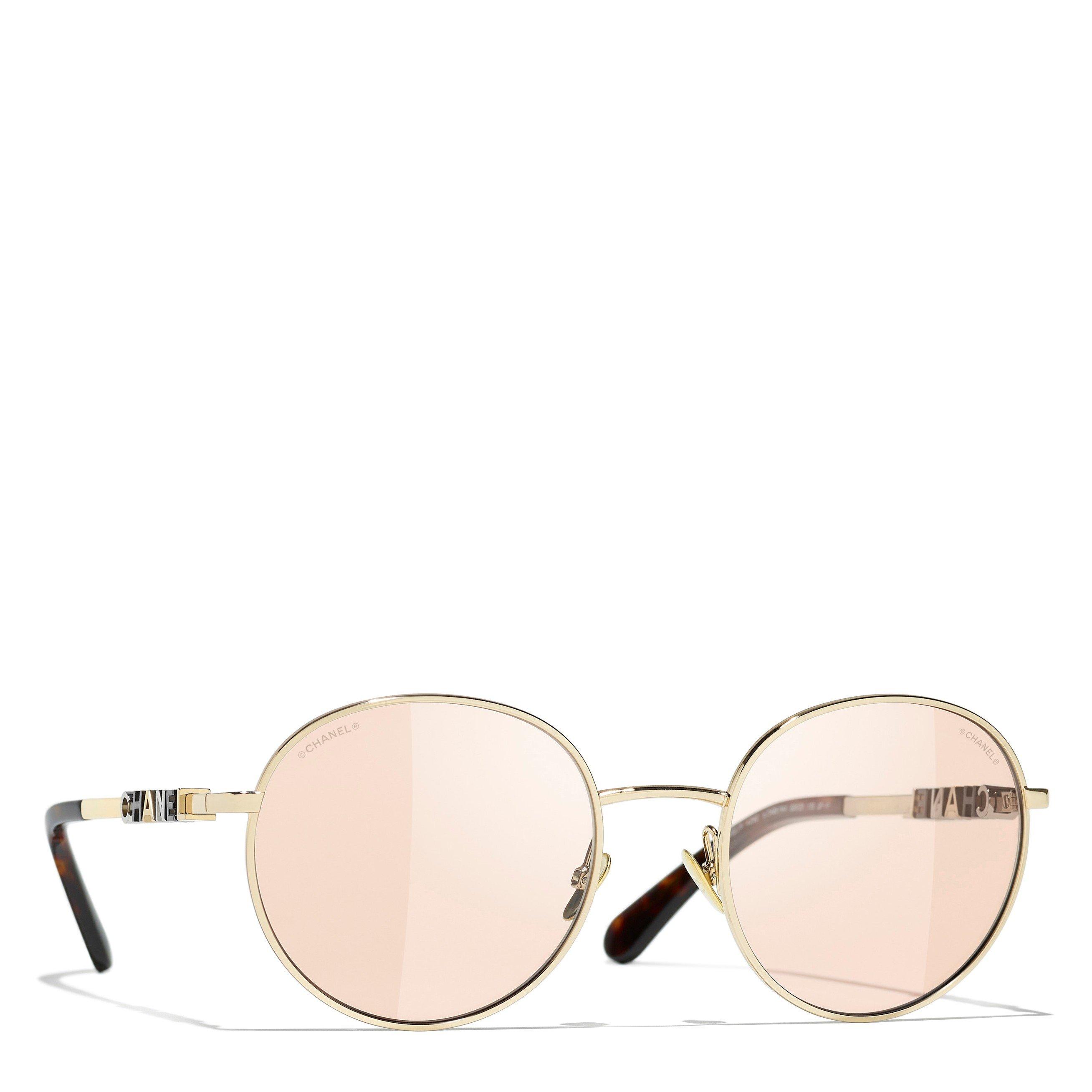 GOLD - CHANEL - CHANEL PANTOS ROUND METAL SG* - 1