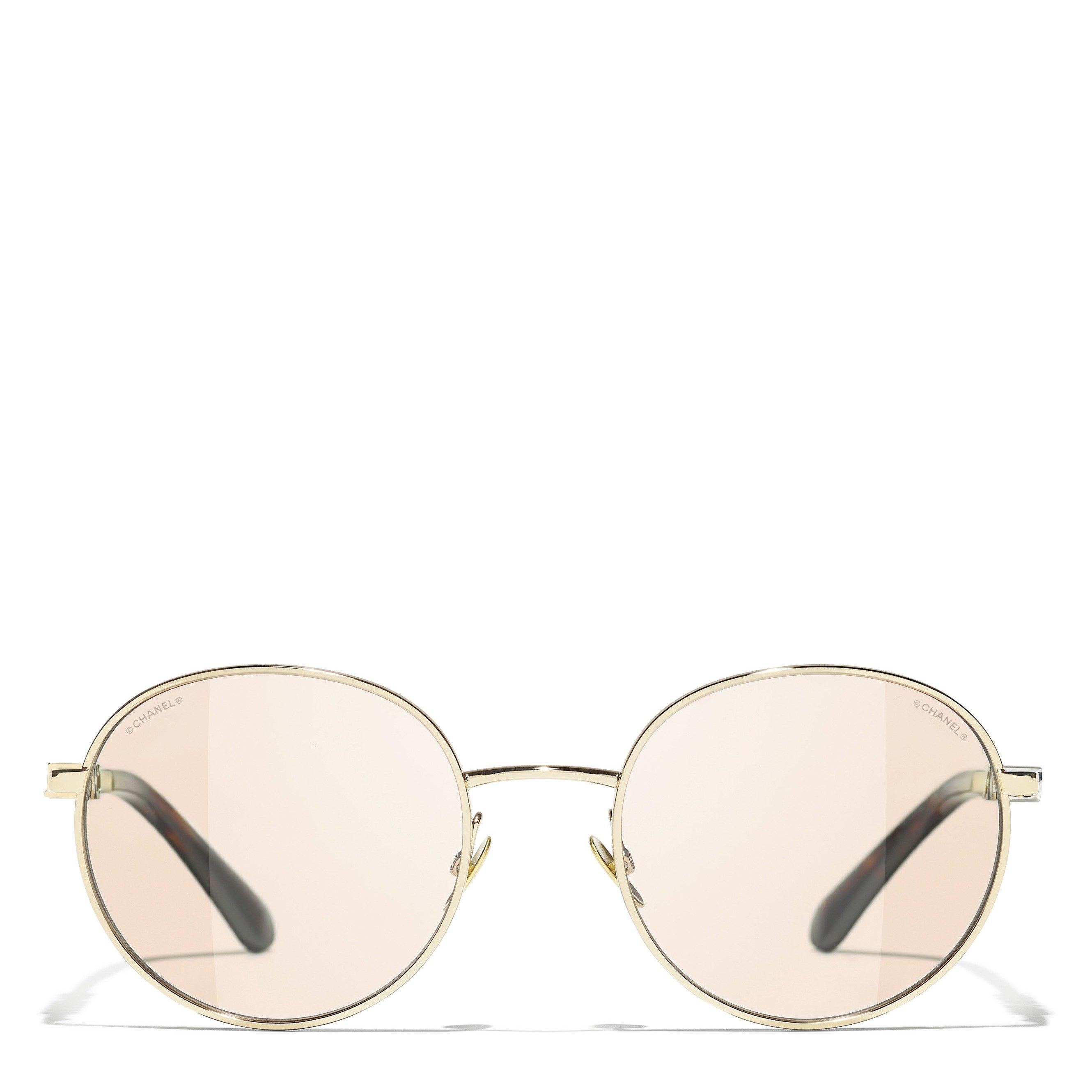GOLD - CHANEL - CHANEL PANTOS ROUND METAL SG* - 2