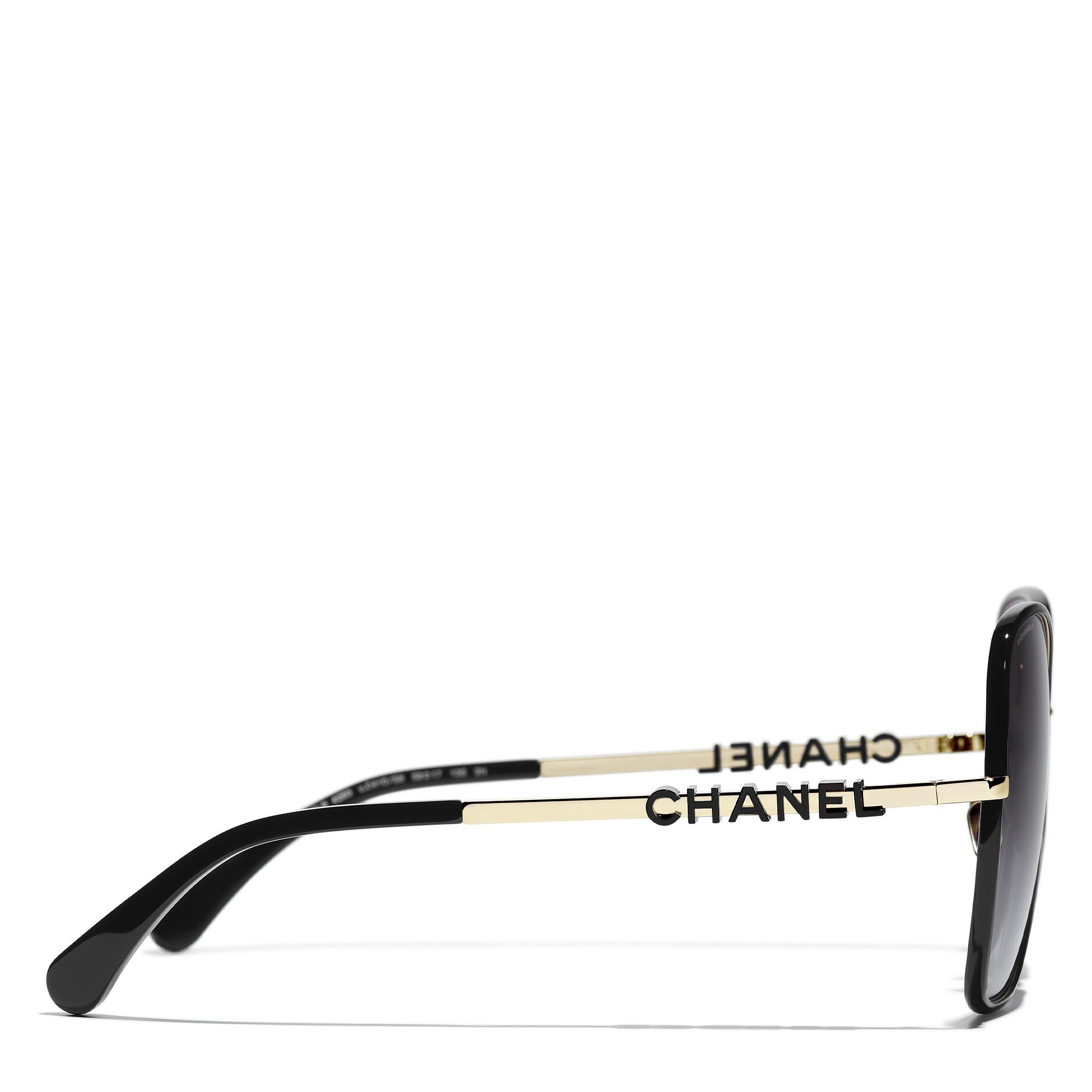 BLACK - CHANEL - CHANEL BUTTERFLY METAL LOGO S - 2