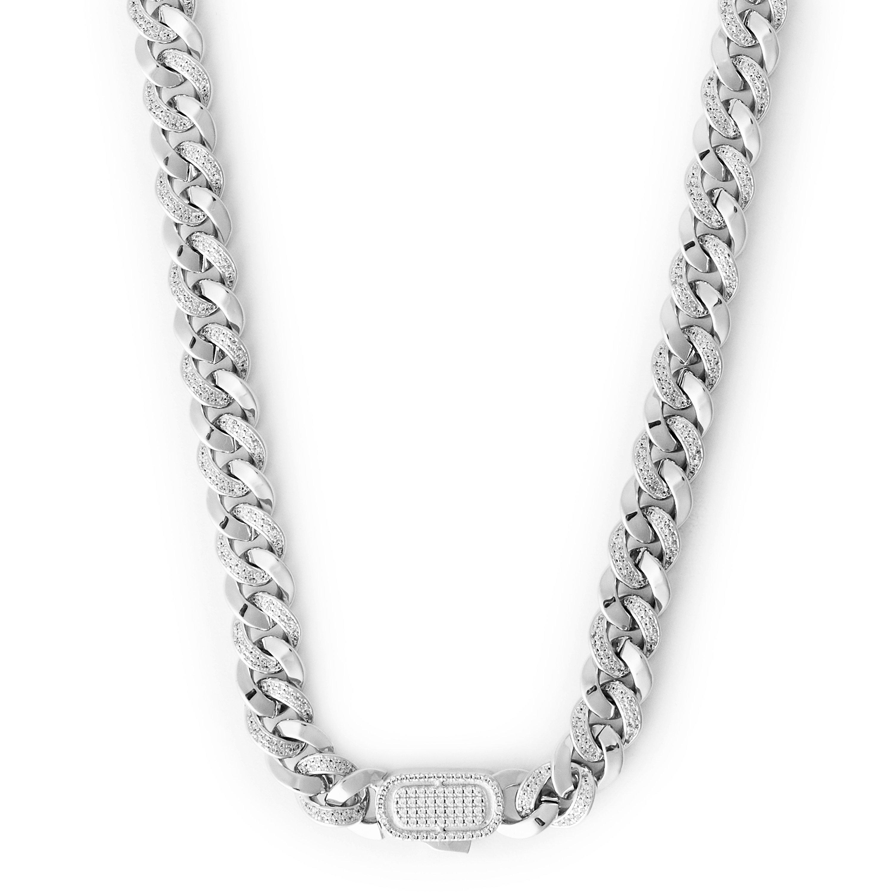 SILVER - CRAFTD - Half Iced Cuban (Silver) - 1