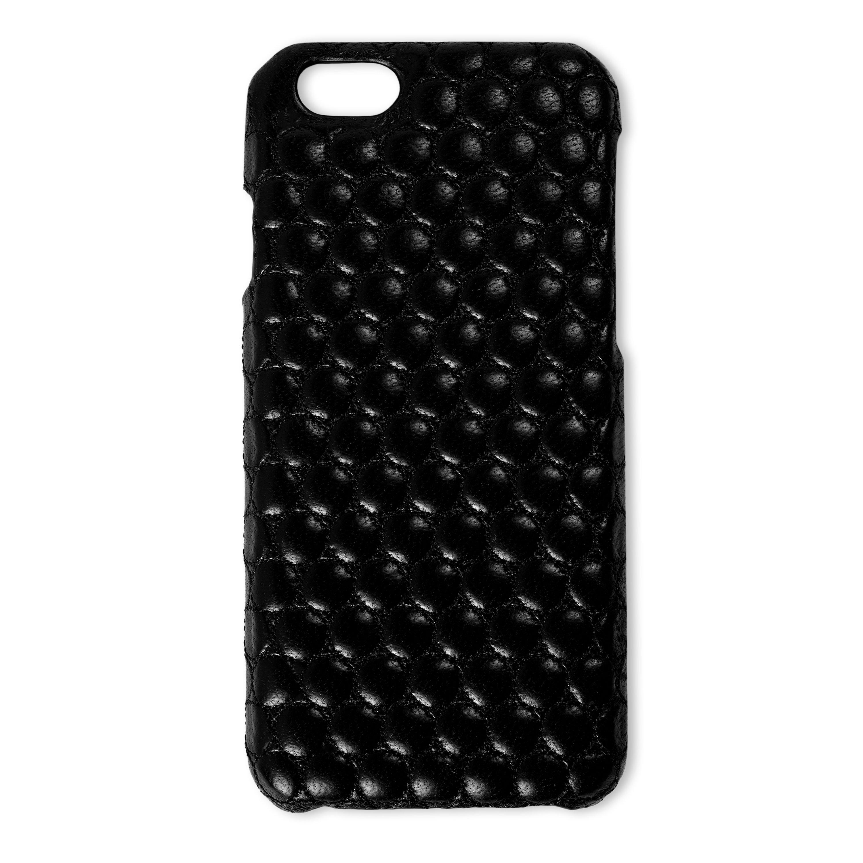 BLACK - The Case Factory - iP6 BUBBLES NAPPA BLACK09