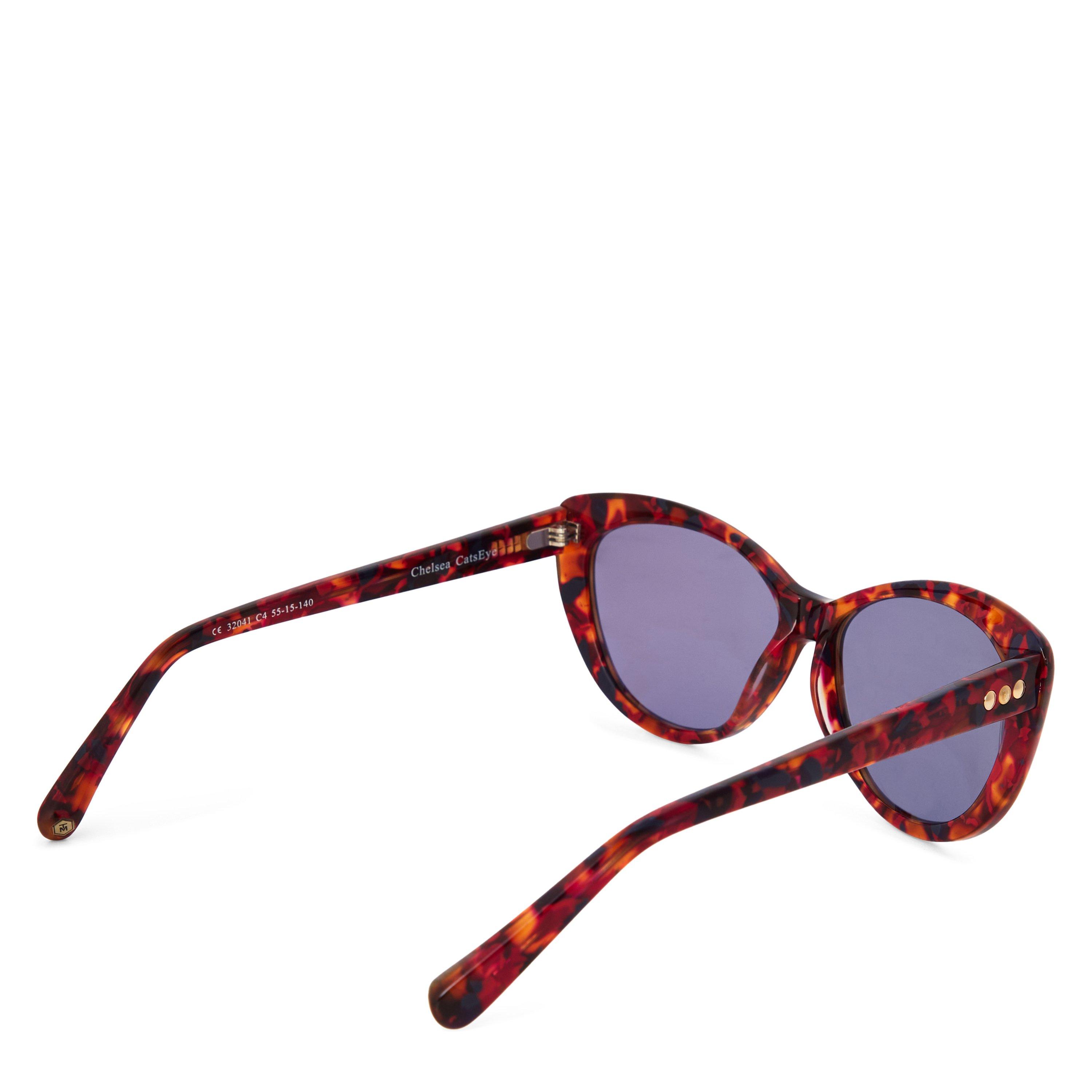 Not Applicable - Unknown - Women's Chelsea CatsEye Acetate Cat Eye Sunglasses - 2