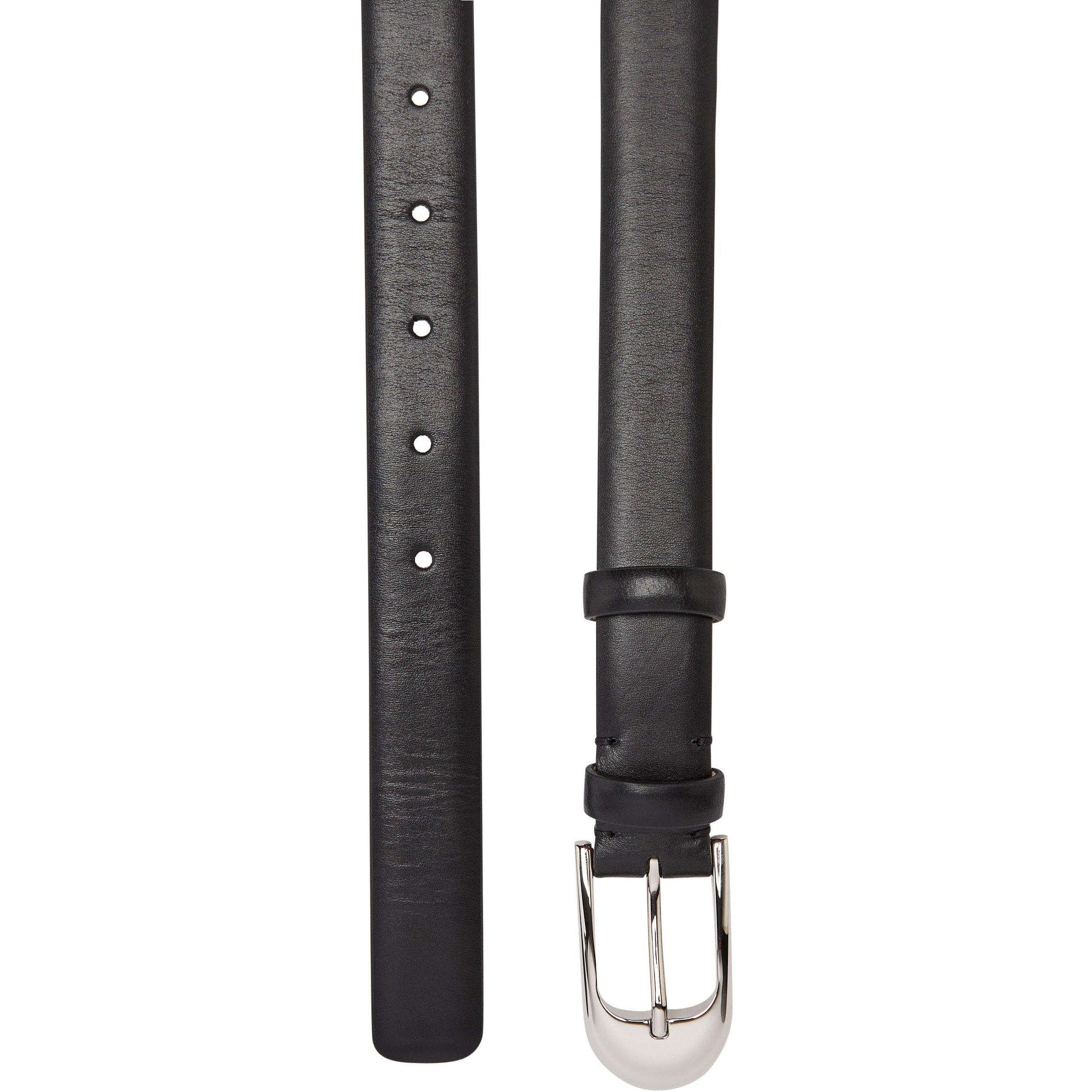 BLACK - Khaite - DOME BELT - SILVER (25MM) - 2