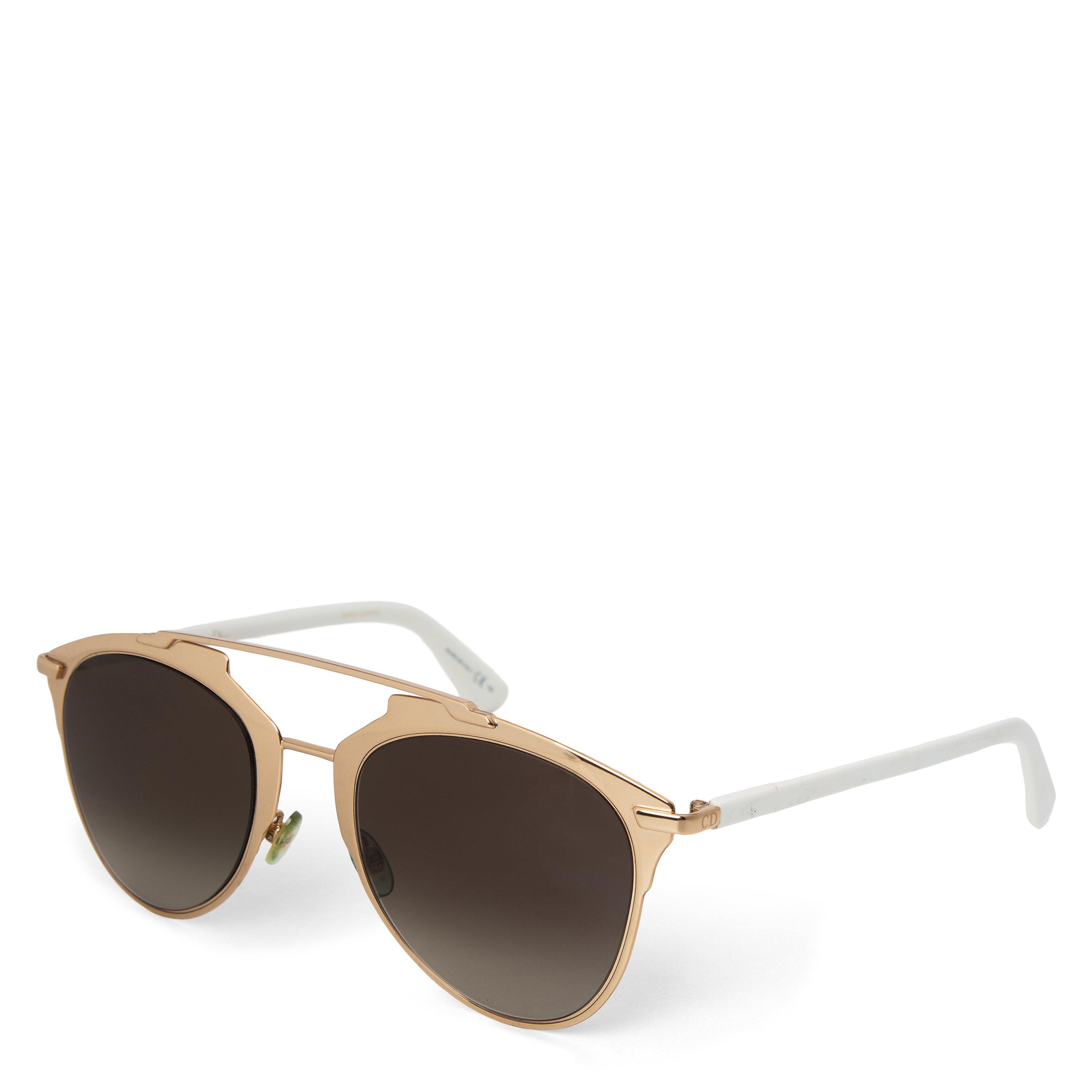 Not Applicable - DIOR - Women's 31UHA Reflected Aviator Sunglasses - 1