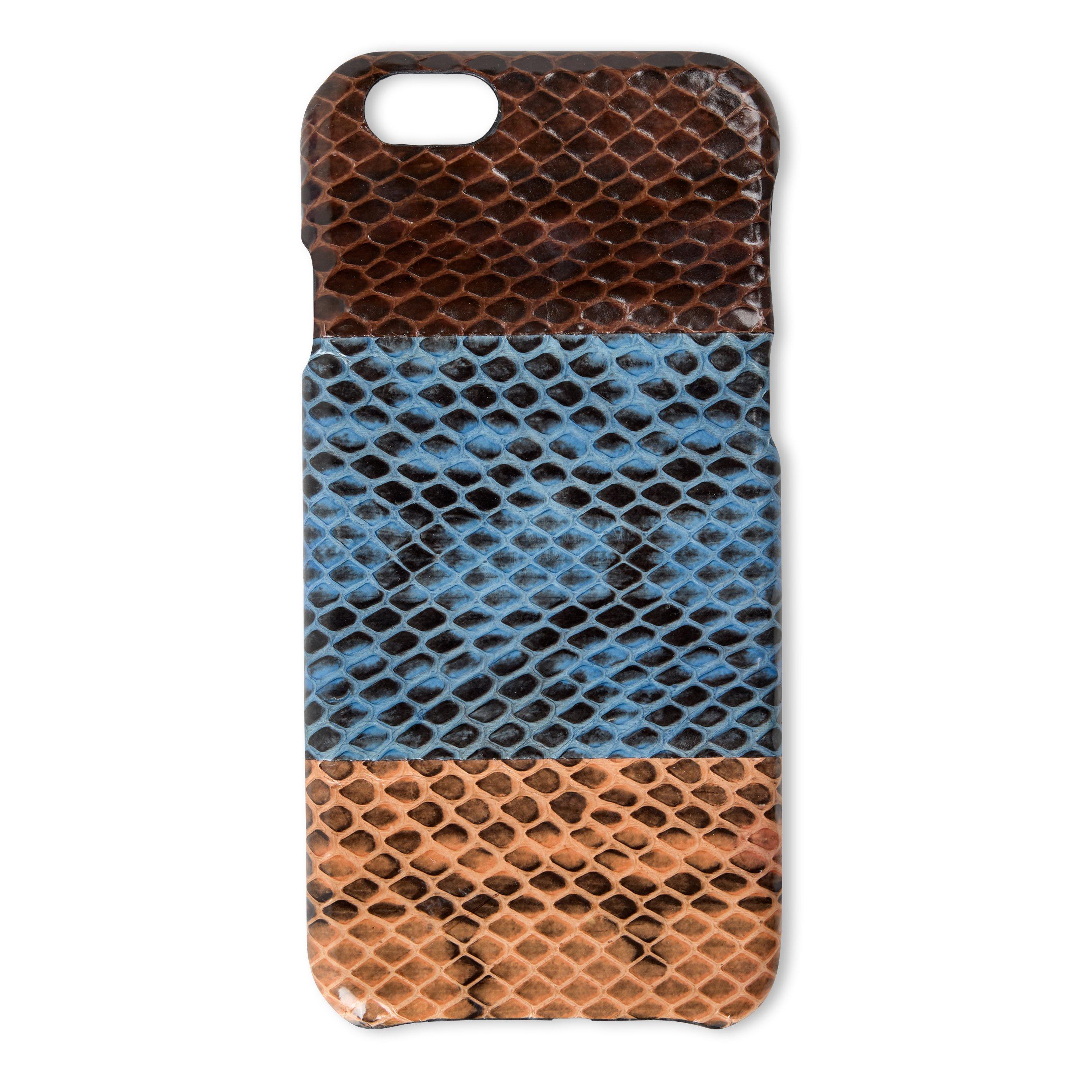 BLUE AND OTHER - The Case Factory - IPHONE 6 WTRSNK BLCK BRWN