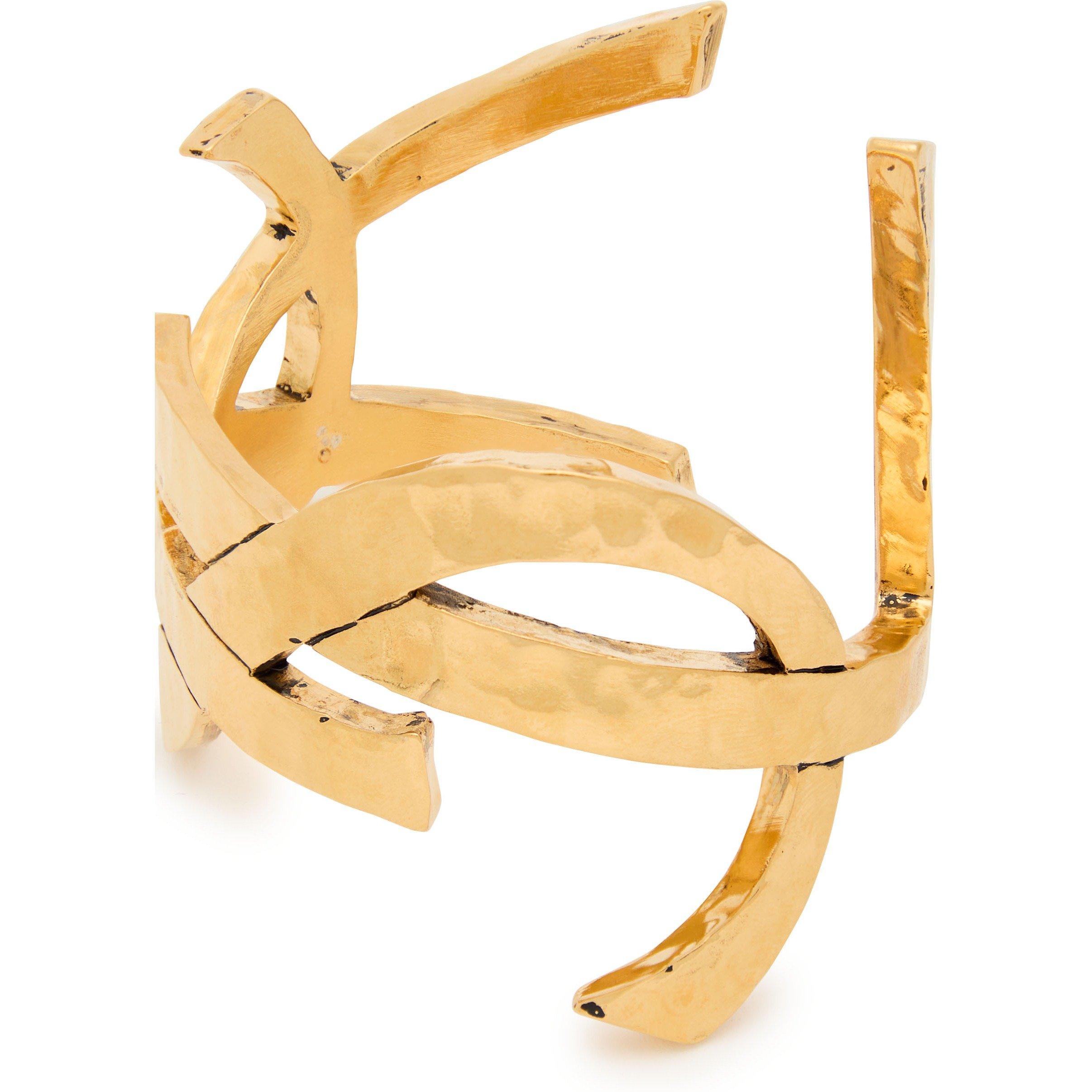 GOLD - Saint Laurent - YSL CUFF - 4