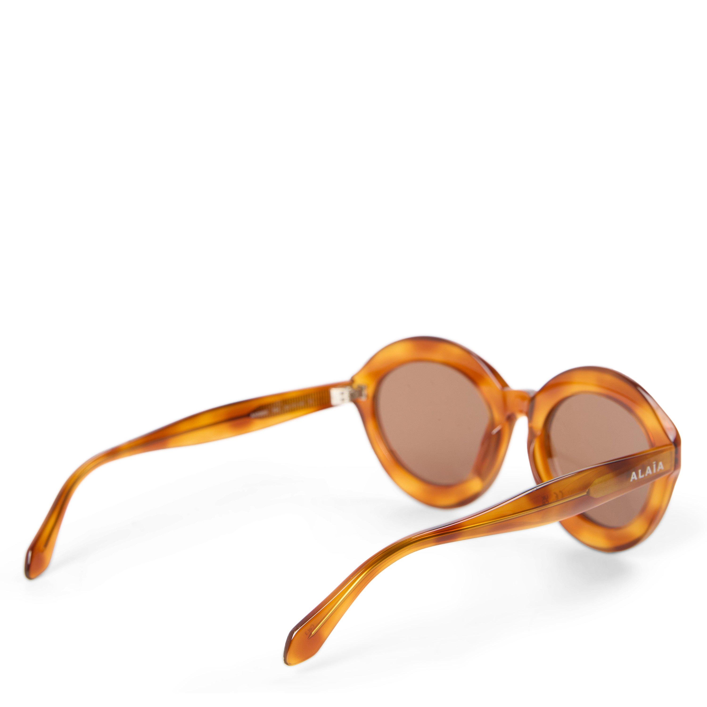 BROWN HAVANA - Alaia - ALAIA ROUND ACETATE SG - 2