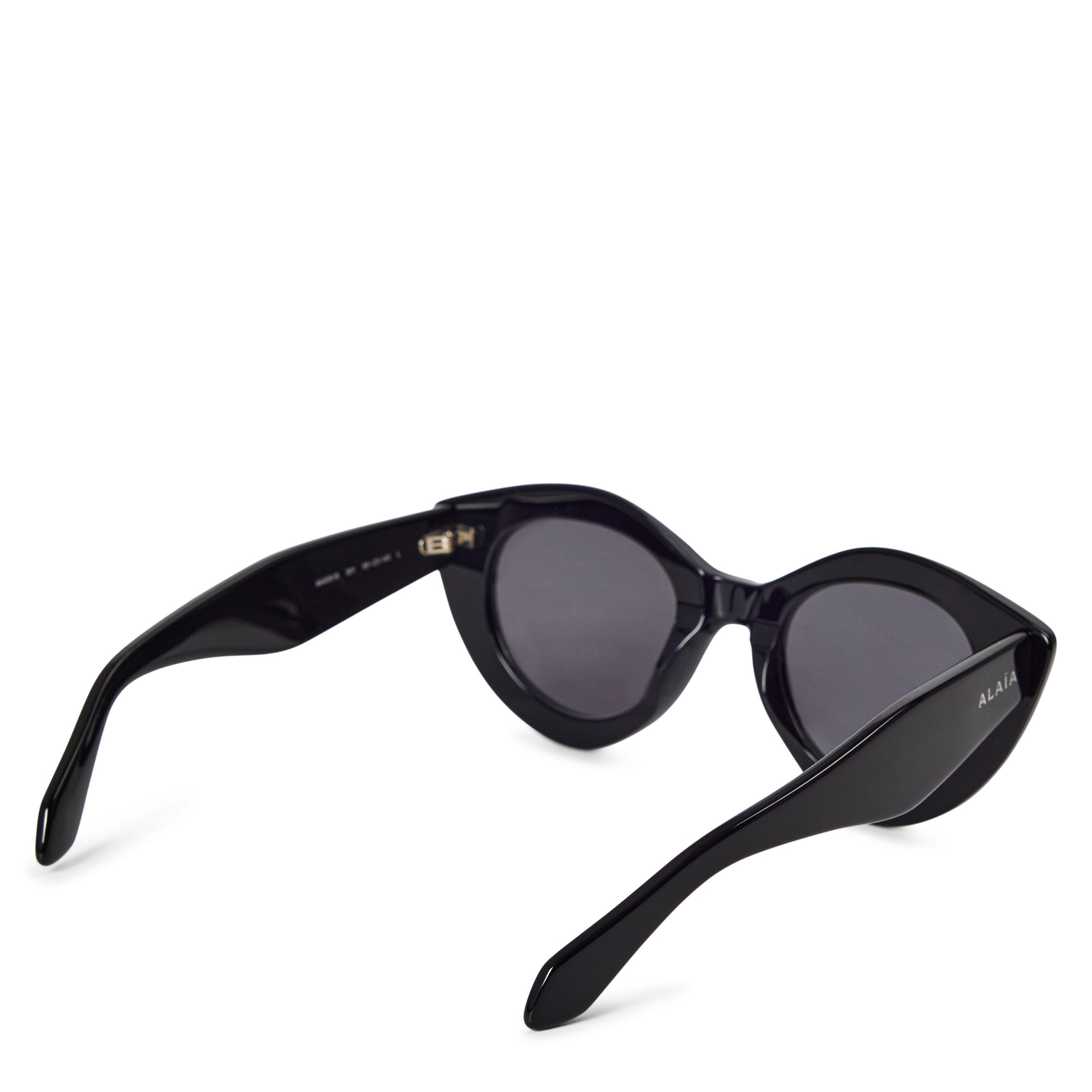 BLACK - Alaia - ALAIA CAT EYE ACETATE SG - 2