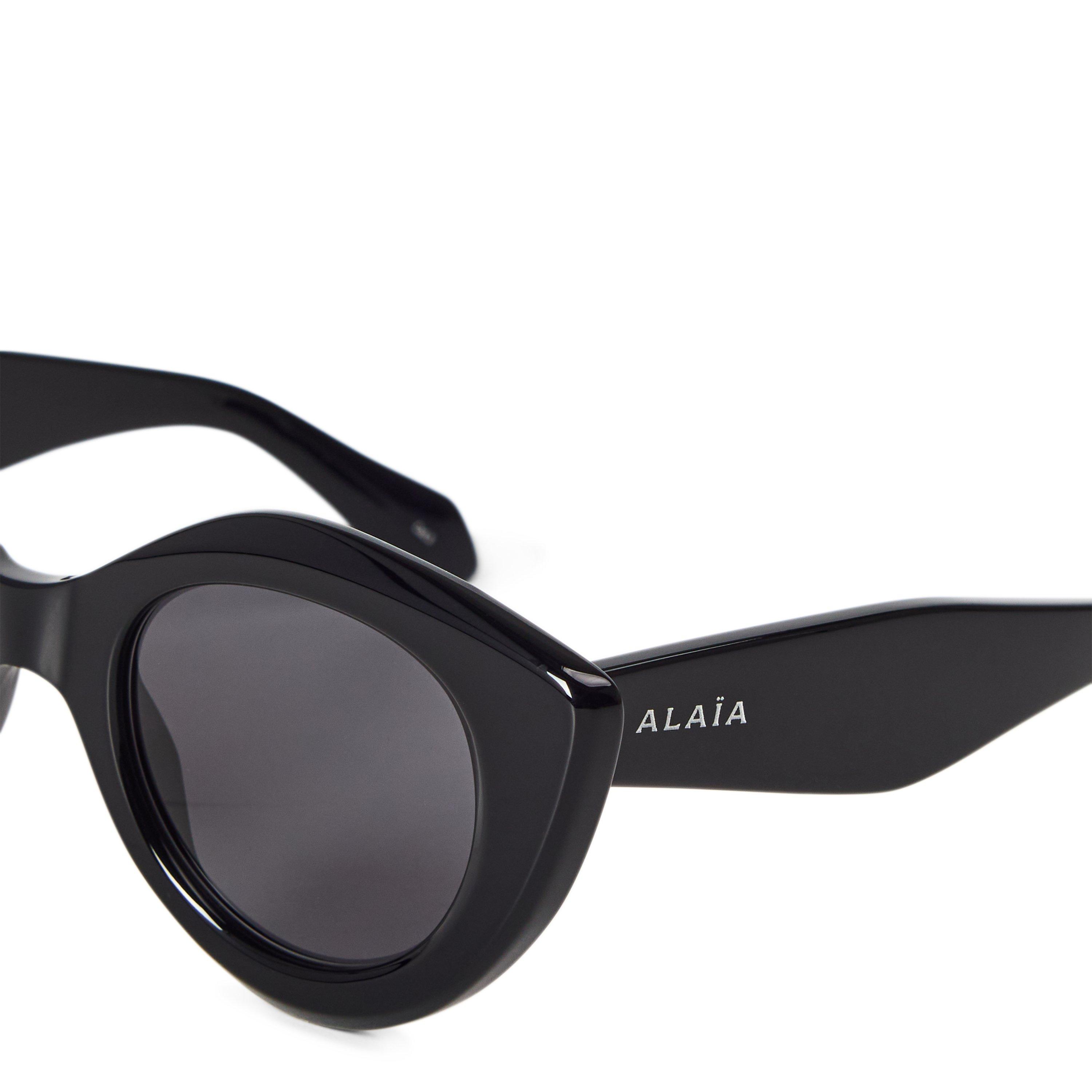 BLACK - Alaia - ALAIA CAT EYE ACETATE SG - 3