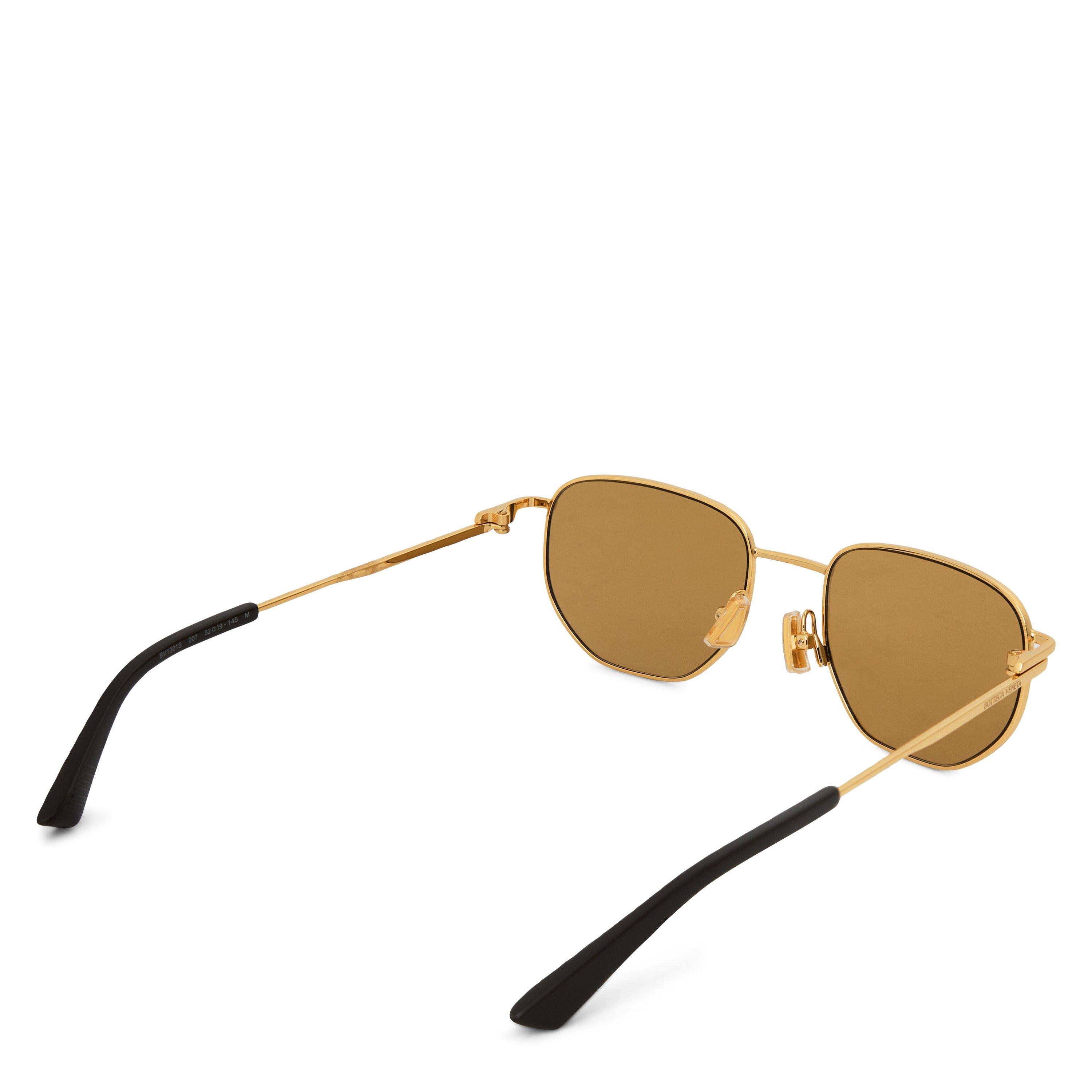 GOLD - Bottega Veneta - BV U ROUND METAL SG - 2