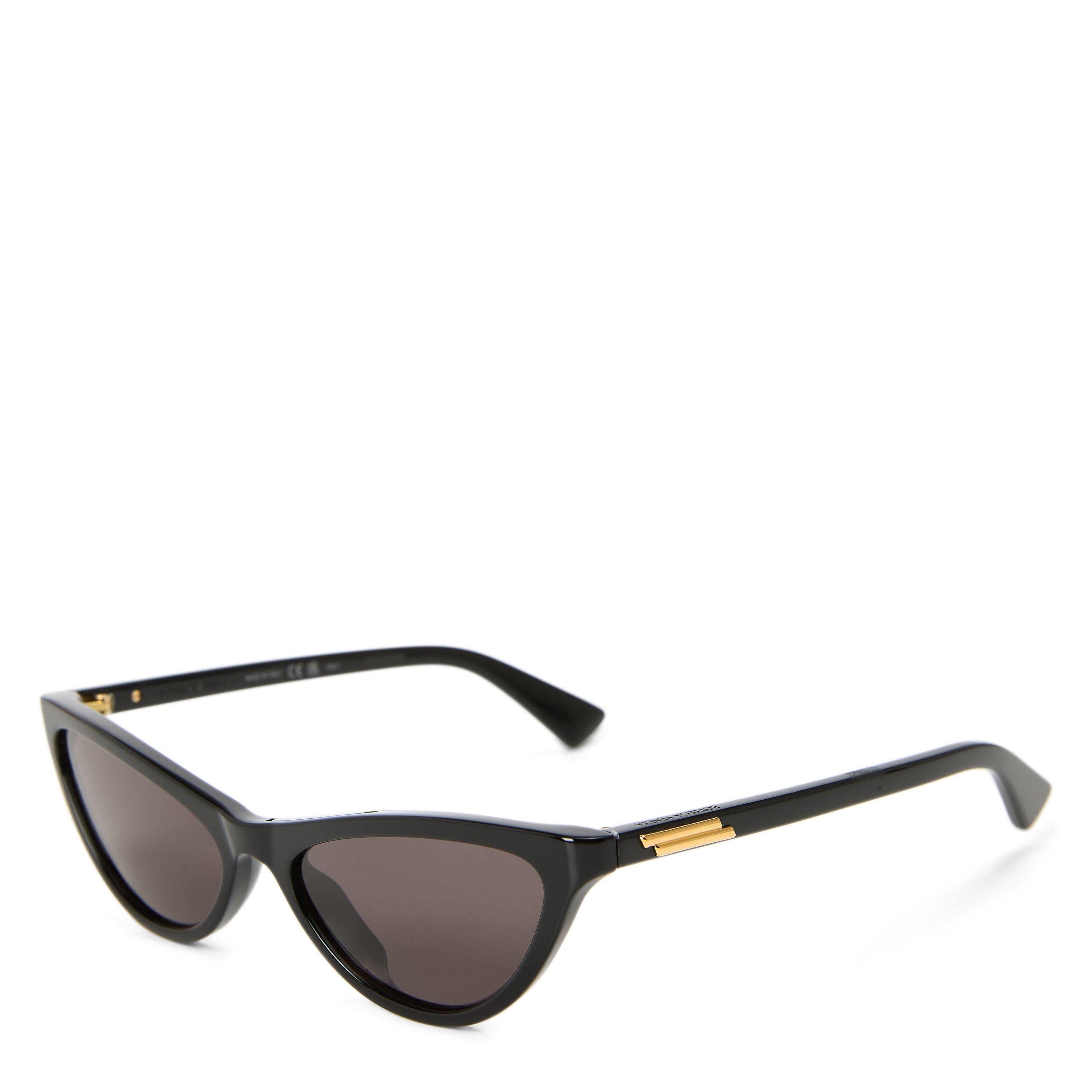 BLACK - Bottega Veneta - BV F ACETATE CATEYE SG - 1