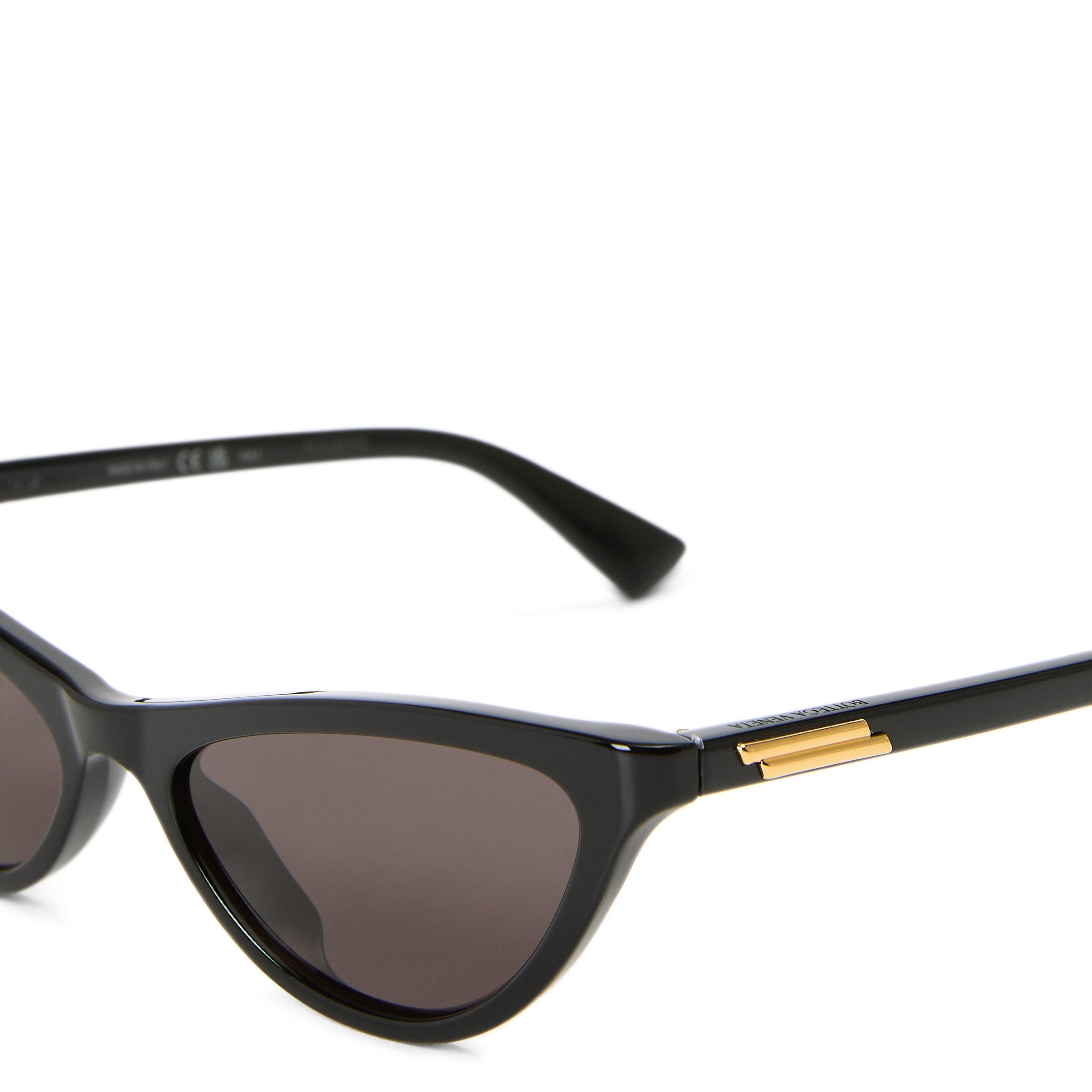 BLACK - Bottega Veneta - BV F ACETATE CATEYE SG - 3