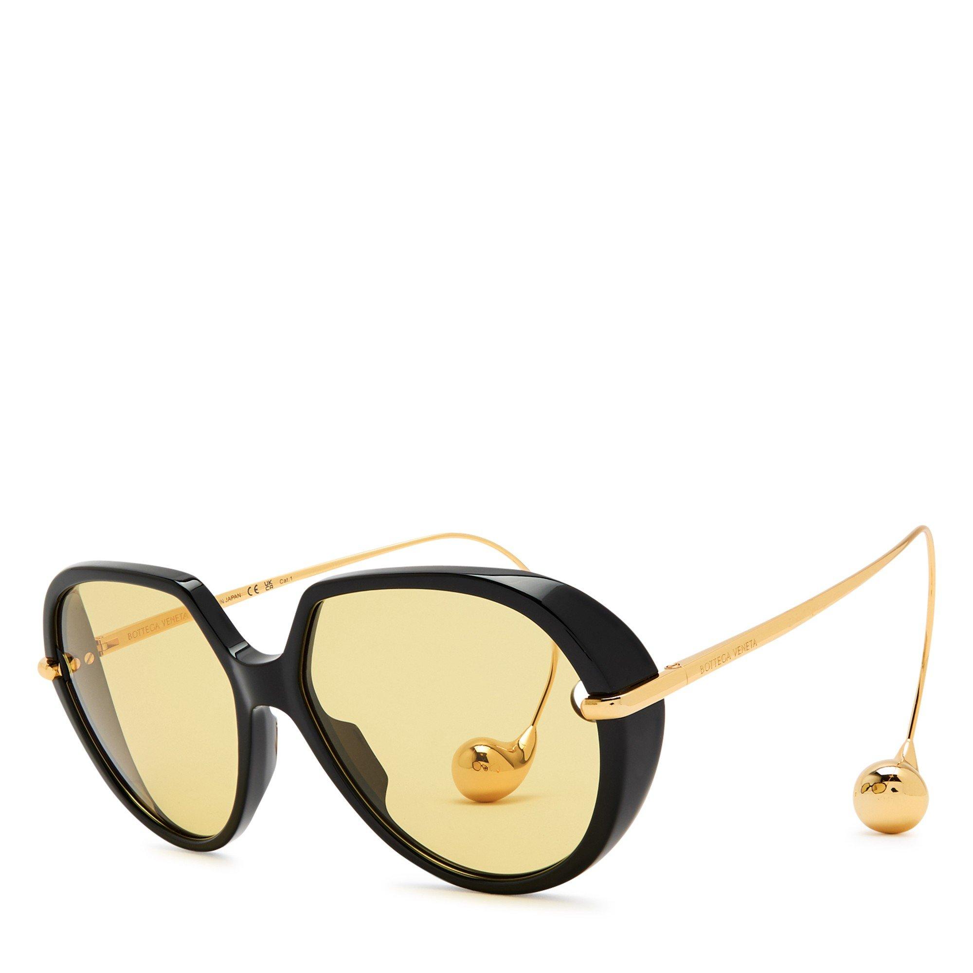 BLACK AND OTHER - Bottega Veneta - BV F EARRING DROP OS SG - 1