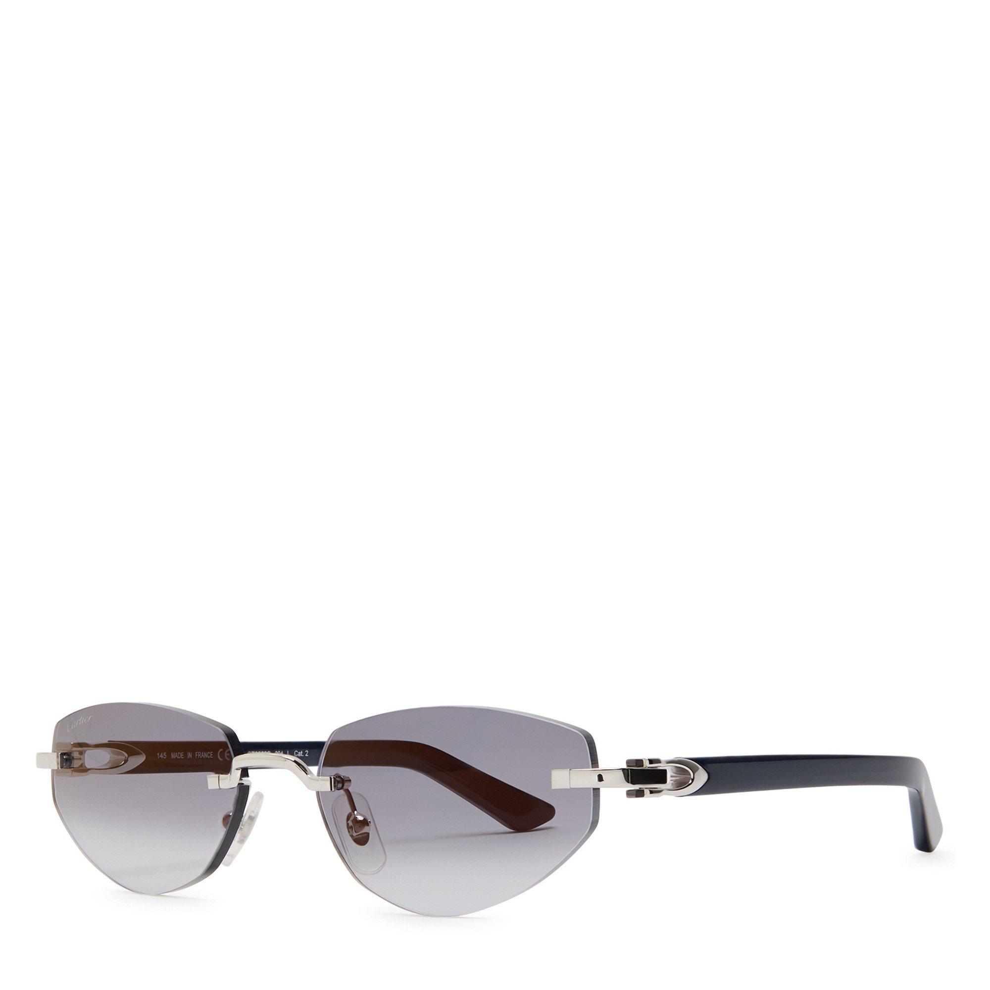 BLUE AND OTHER - Cartier - CARTIER ROUND RIMLESS SG - 1
