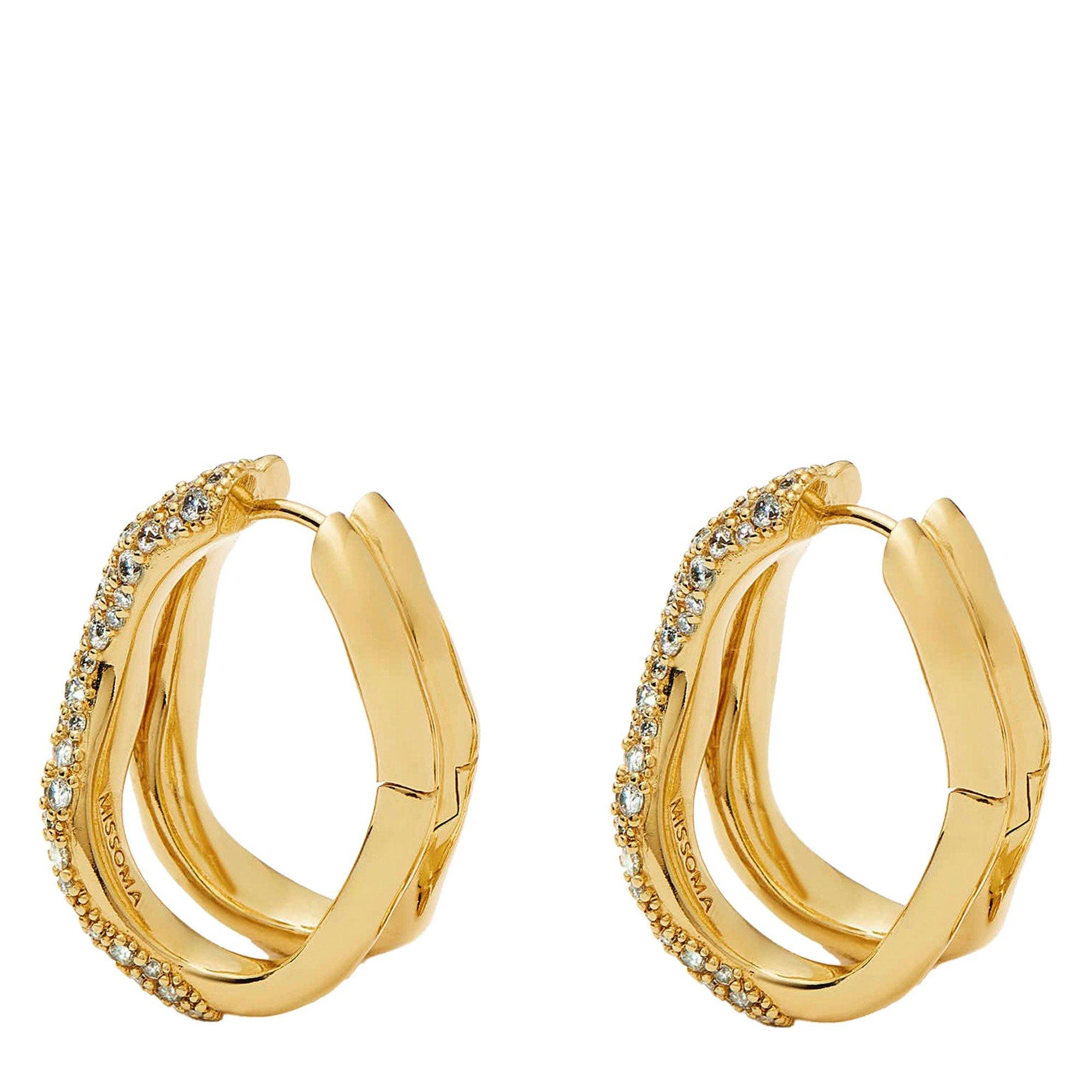 GOLD - Missoma - MOLTEN SNOW DOUBLE MEDIUM