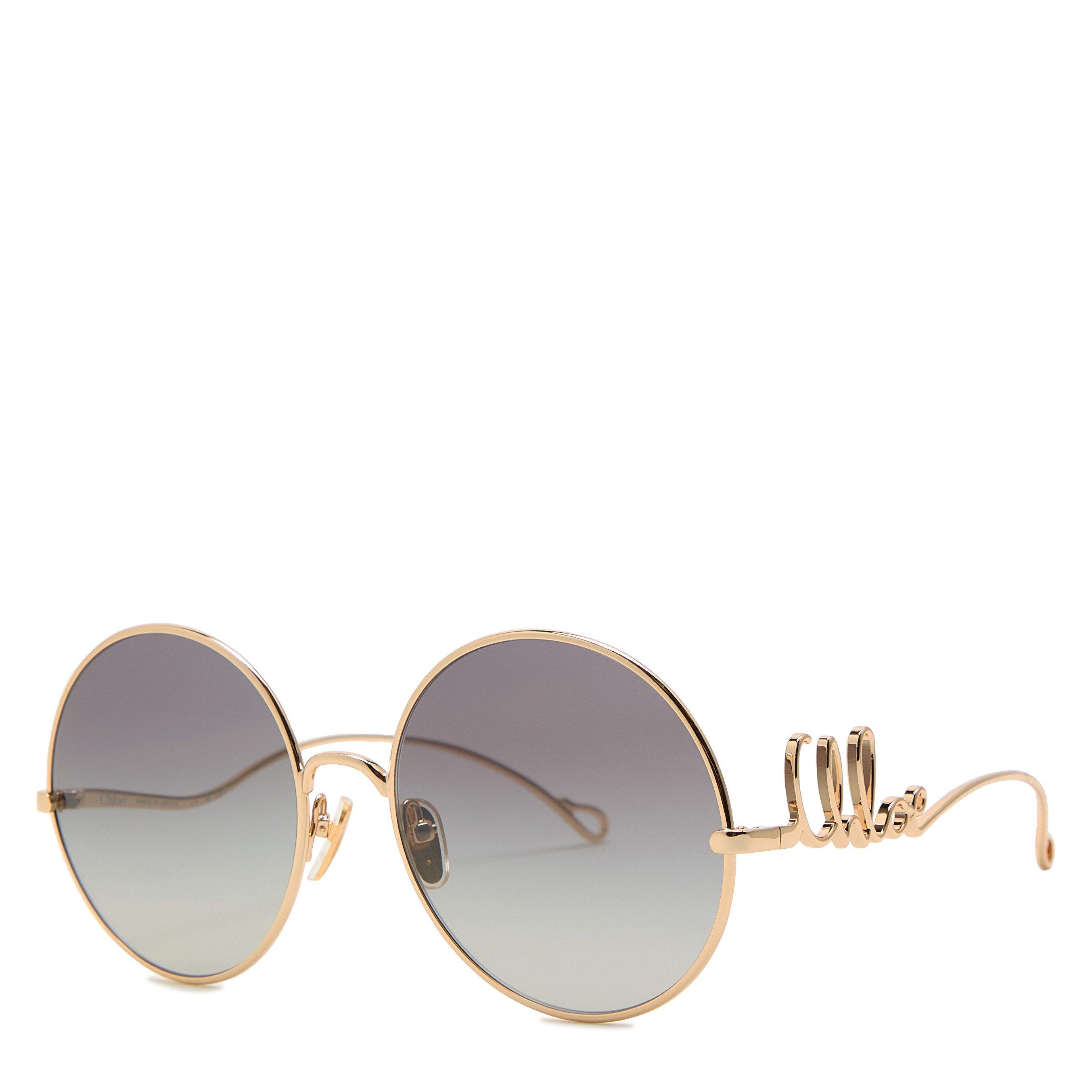 GREY AND OTHER - Chloe - CHLOE LOGO METAL ROUND SG