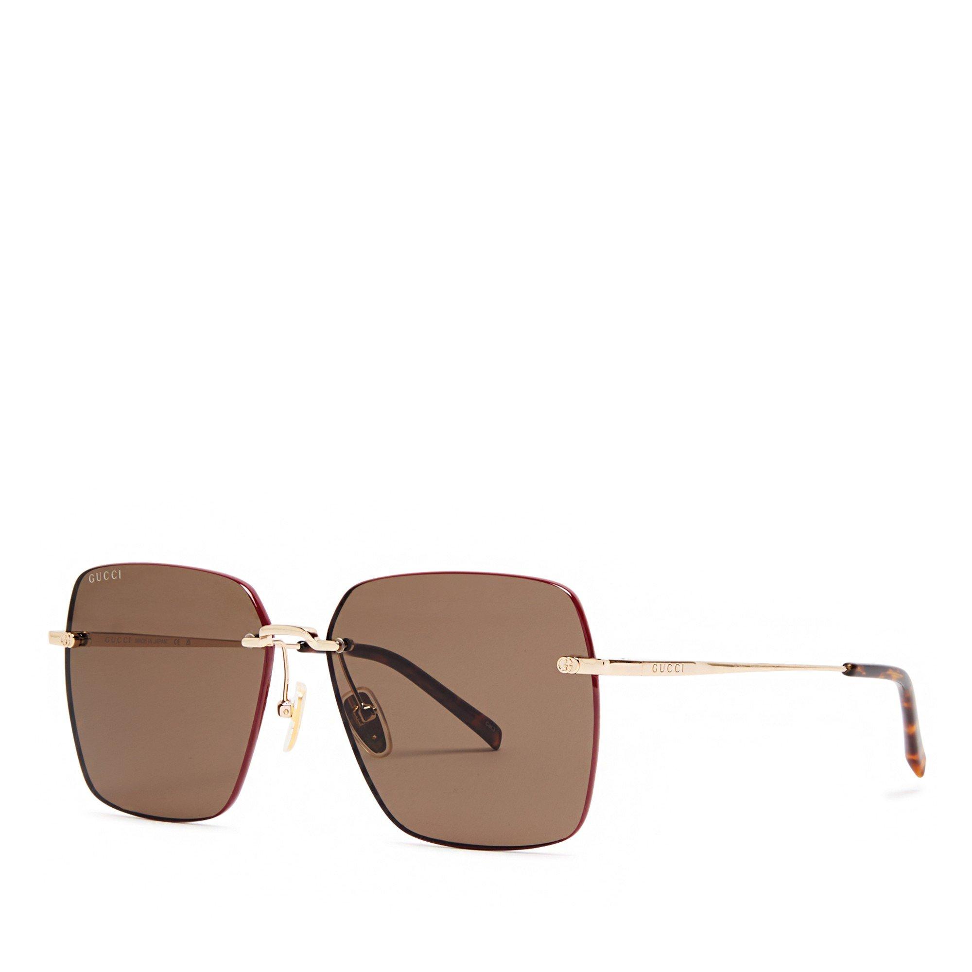 GOLD AND OTHER - Gucci - GUCCI F SQUARE METAL SG - 1