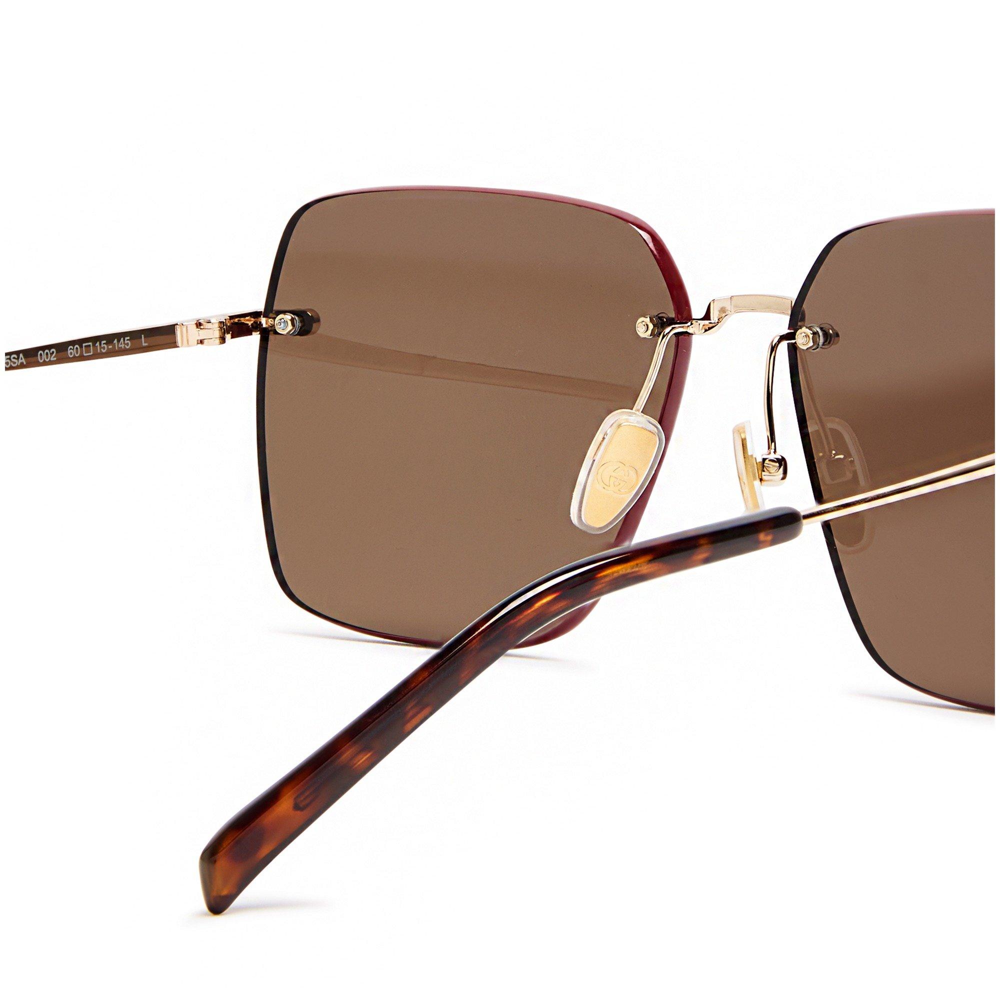 GOLD AND OTHER - Gucci - GUCCI F SQUARE METAL SG - 3