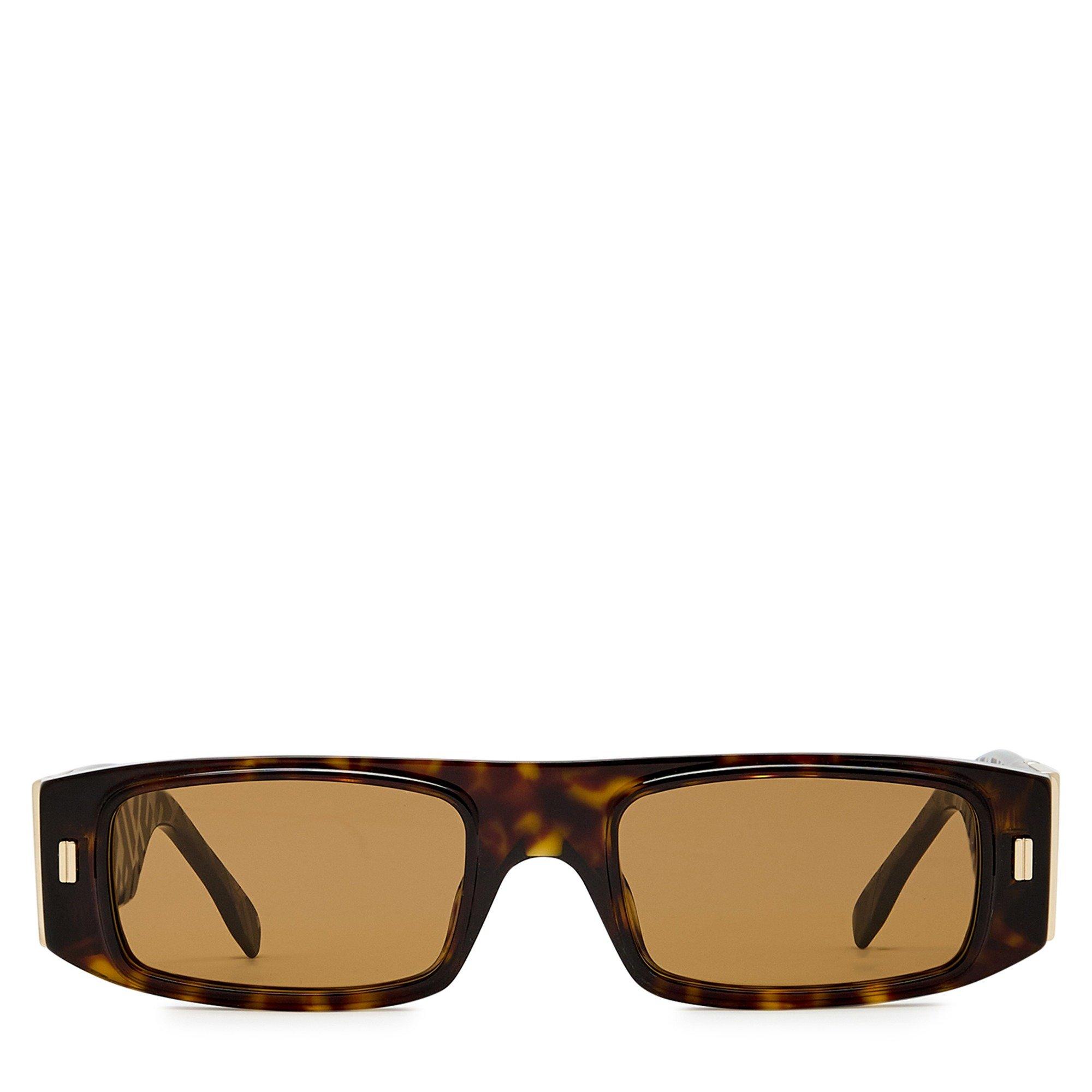 BROWN HAVANA - Fendi - FENDI F FF SQUARED RECT SG - 2