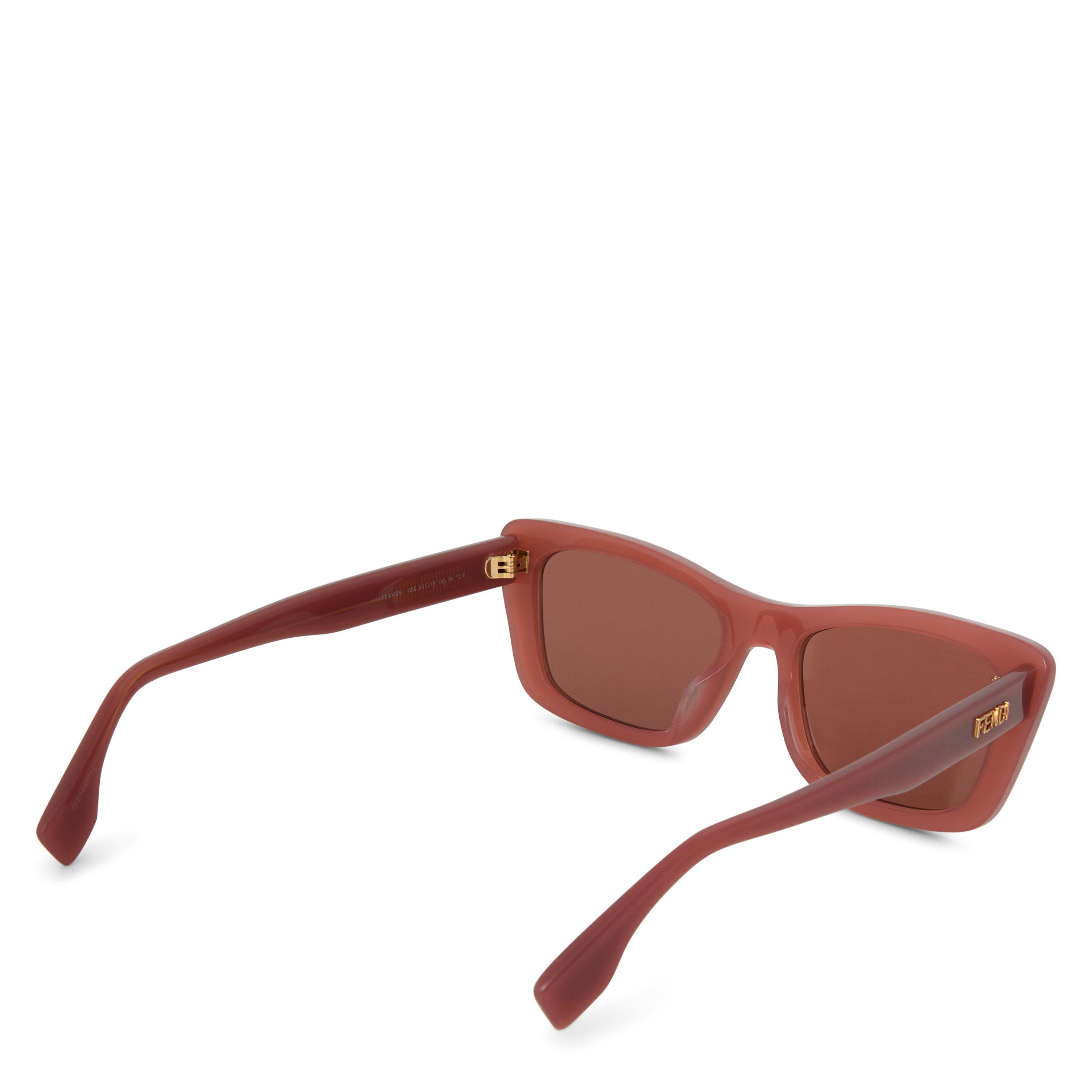 BROWN BROWN - Fendi - FENDI F LETTERING CATEYE SG - 2