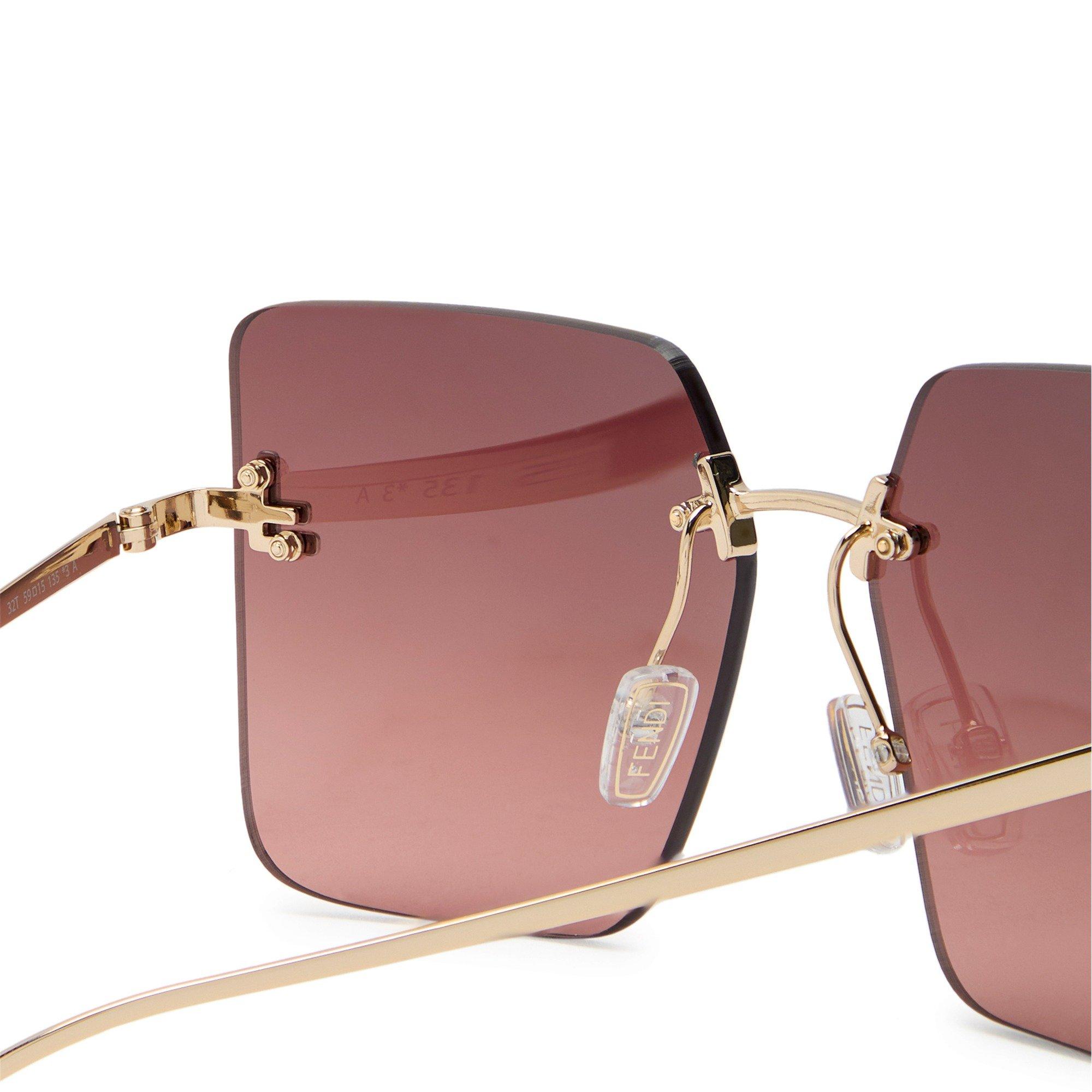 BLACK AND OTHER - Fendi - FENDI FIRST CRYSTAL RIMLESS SG - 3