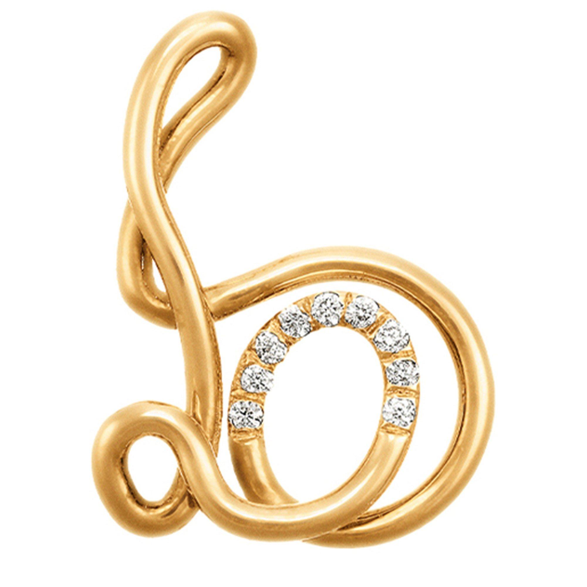 GOLD - Charlotte Chesnais - CC COLLIER LETTRE B
