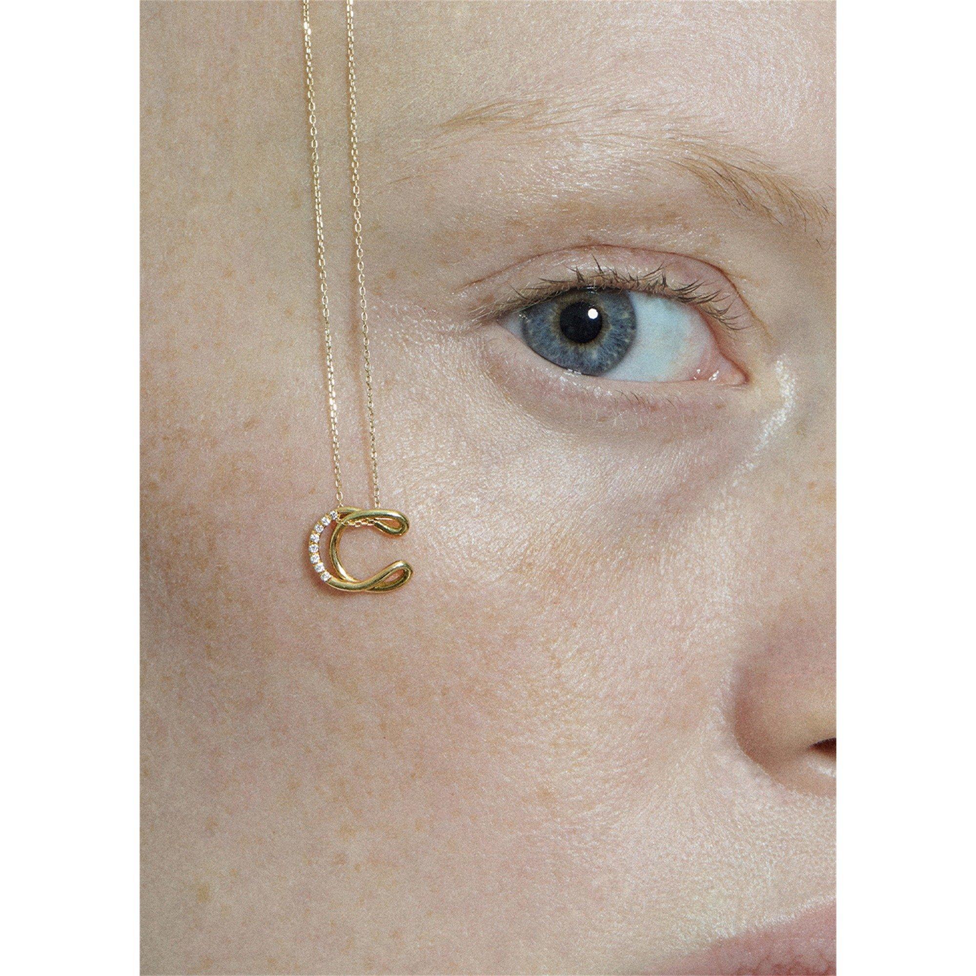 GOLD - Charlotte Chesnais - CC COLLIER LETTRE C - 2