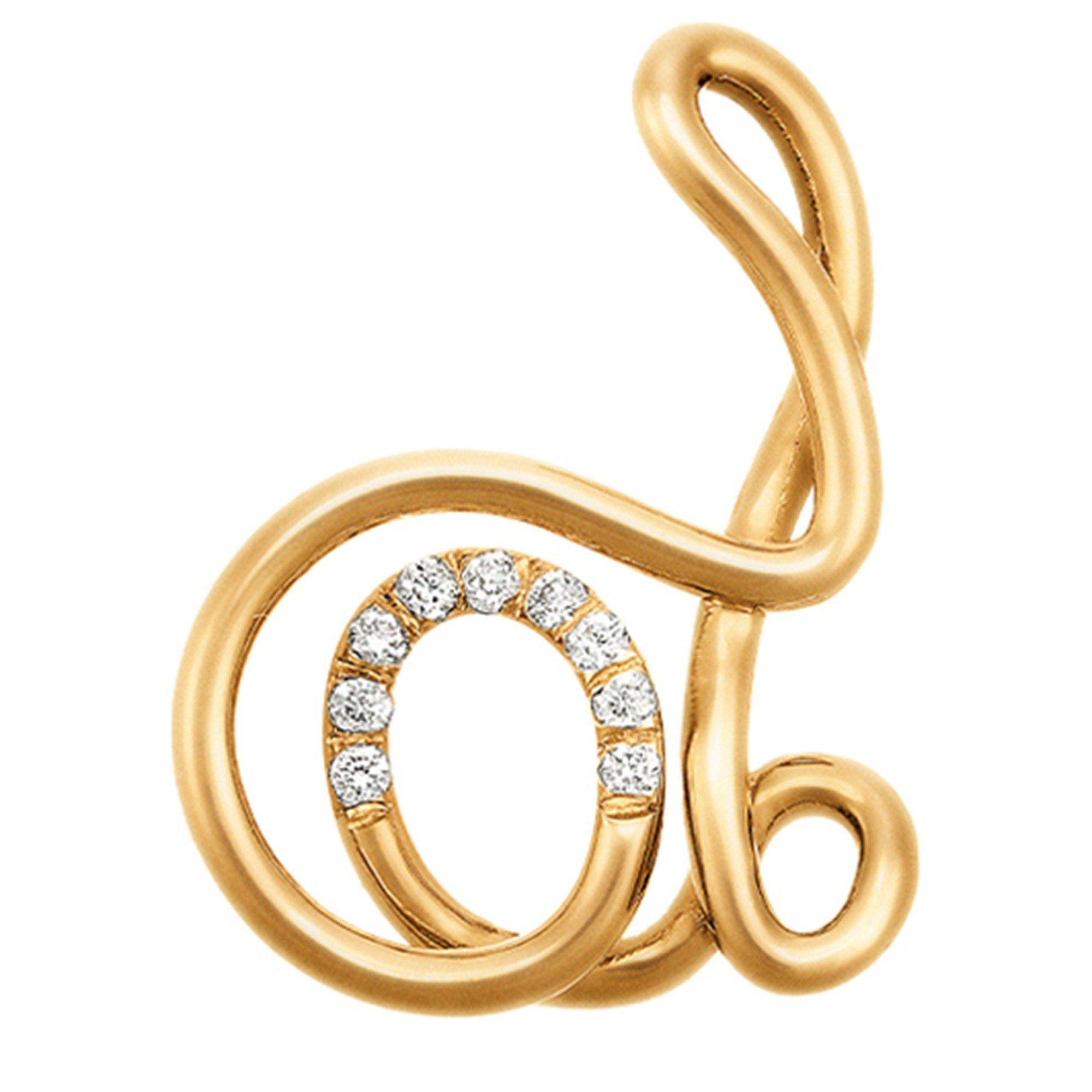 GOLD - Charlotte Chesnais - CC COLLIER LETTRE D