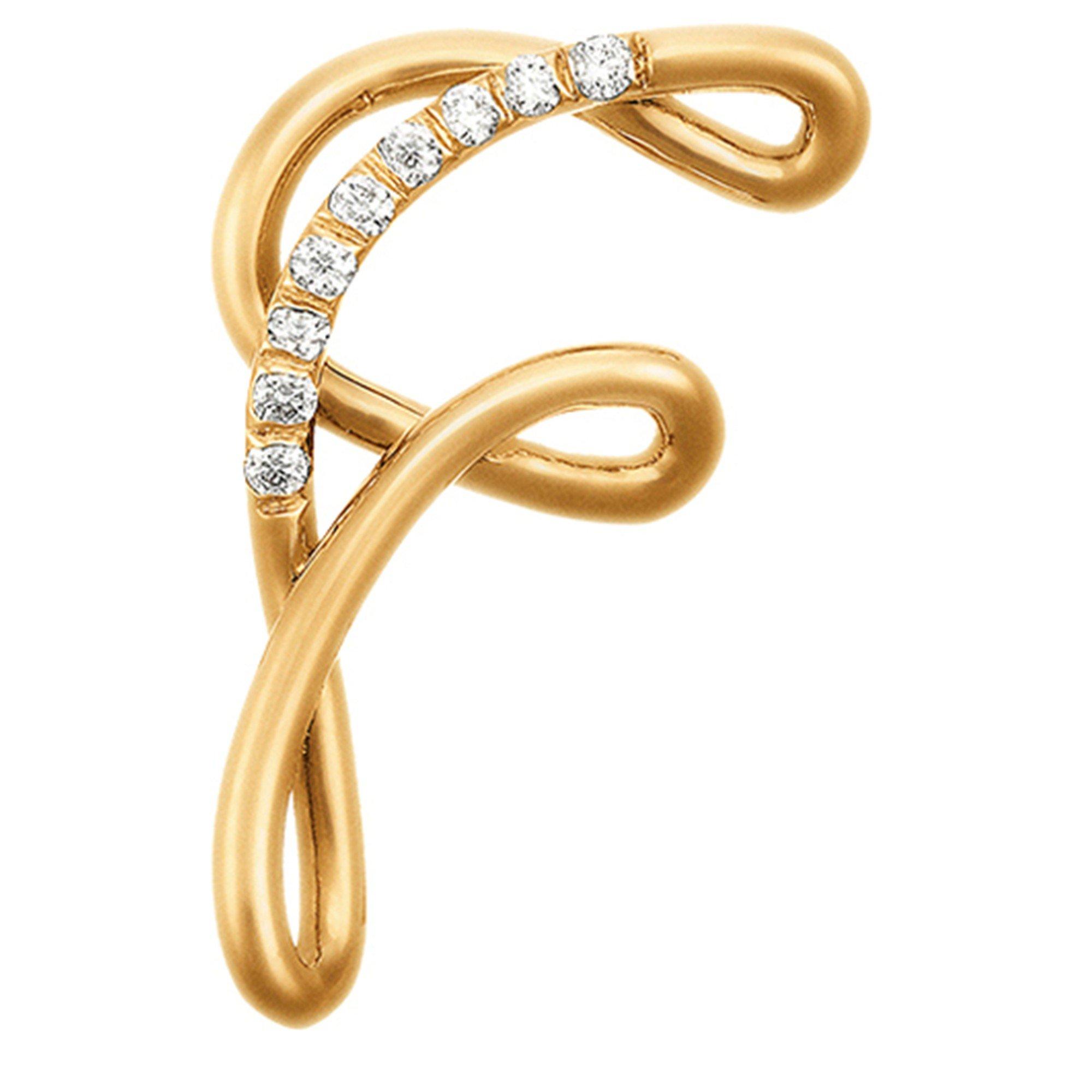 GOLD - Charlotte Chesnais - CC COLLIER LETTRE F