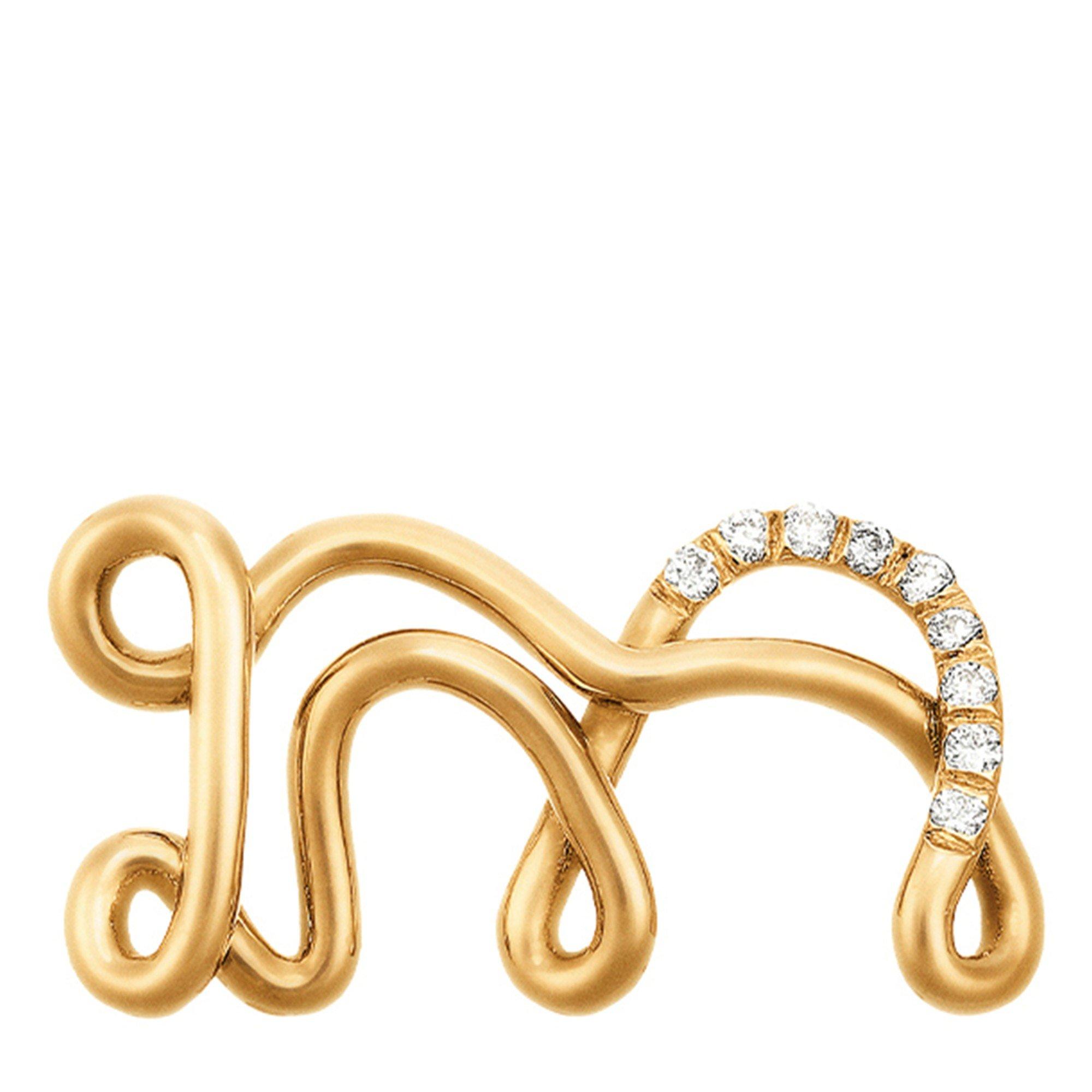 GOLD - Charlotte Chesnais - CC COLLIER LETTRE M