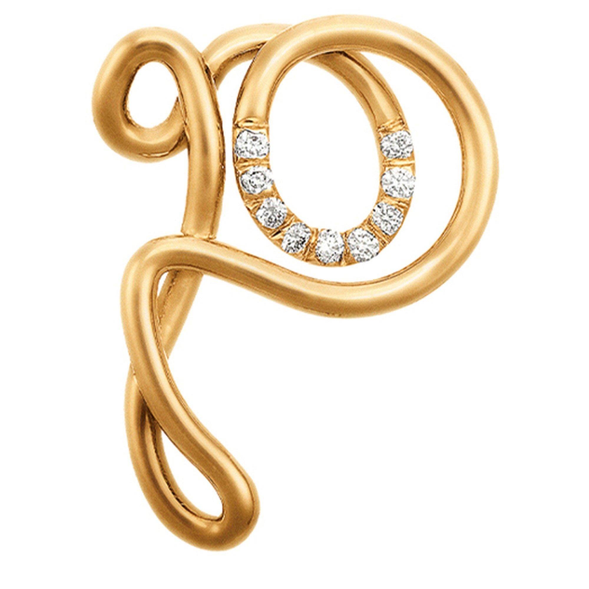 GOLD - Charlotte Chesnais - CC COLLIER LETTRE P