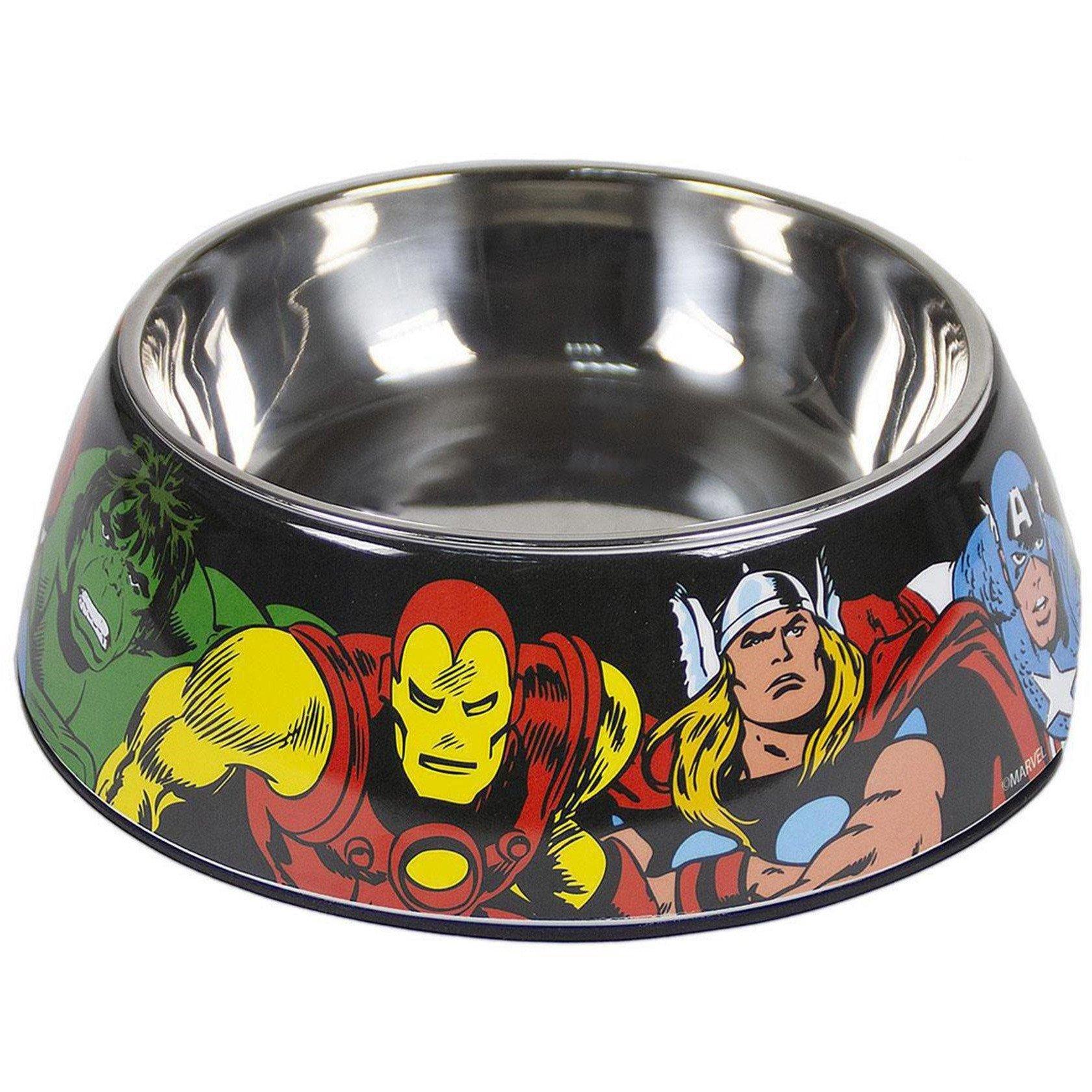 Black/Multi - Marvel Comics - Marvel Dog Bowl