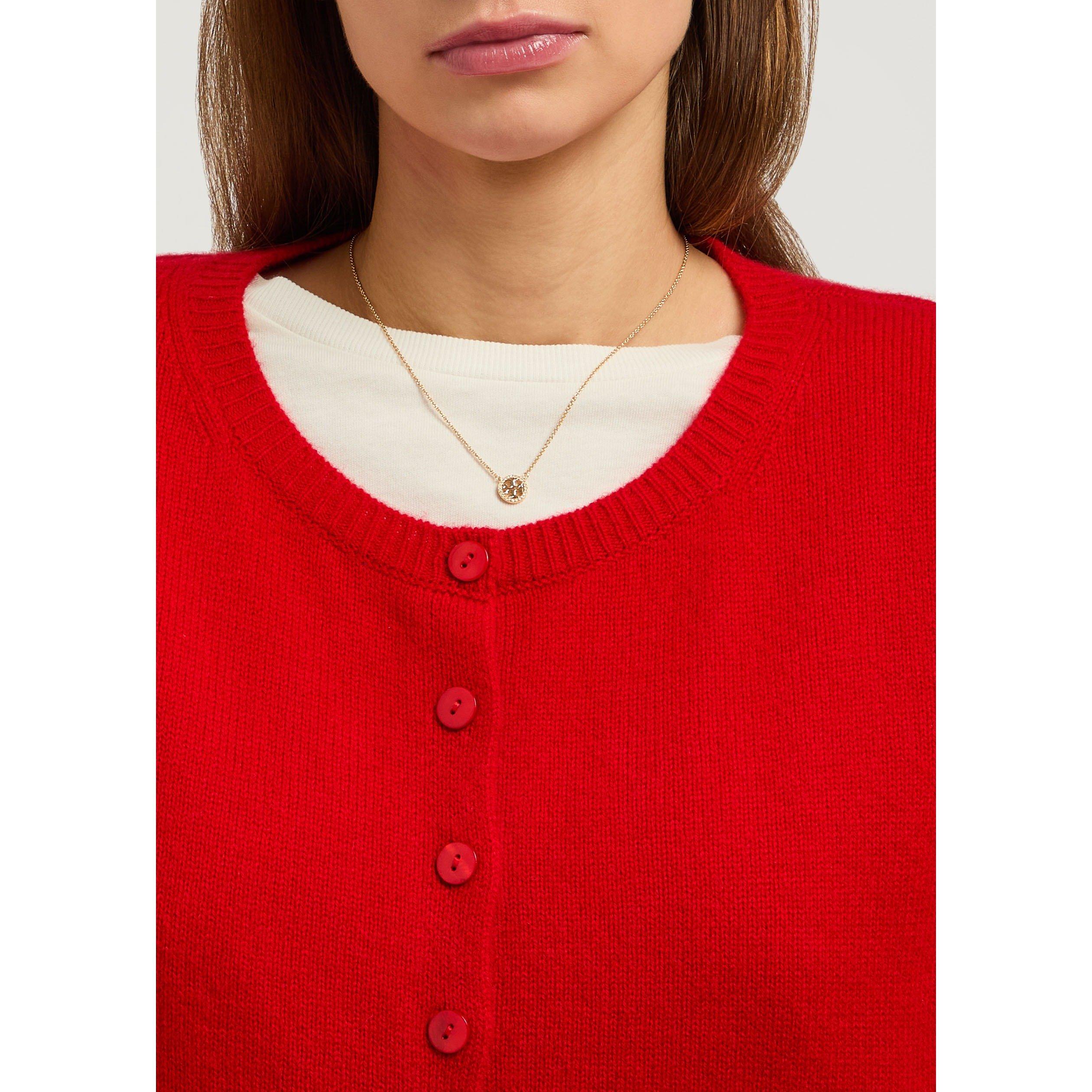 GOLD AND OTHER - Tory Burch - Icon Pavé Pendant Necklace - 3