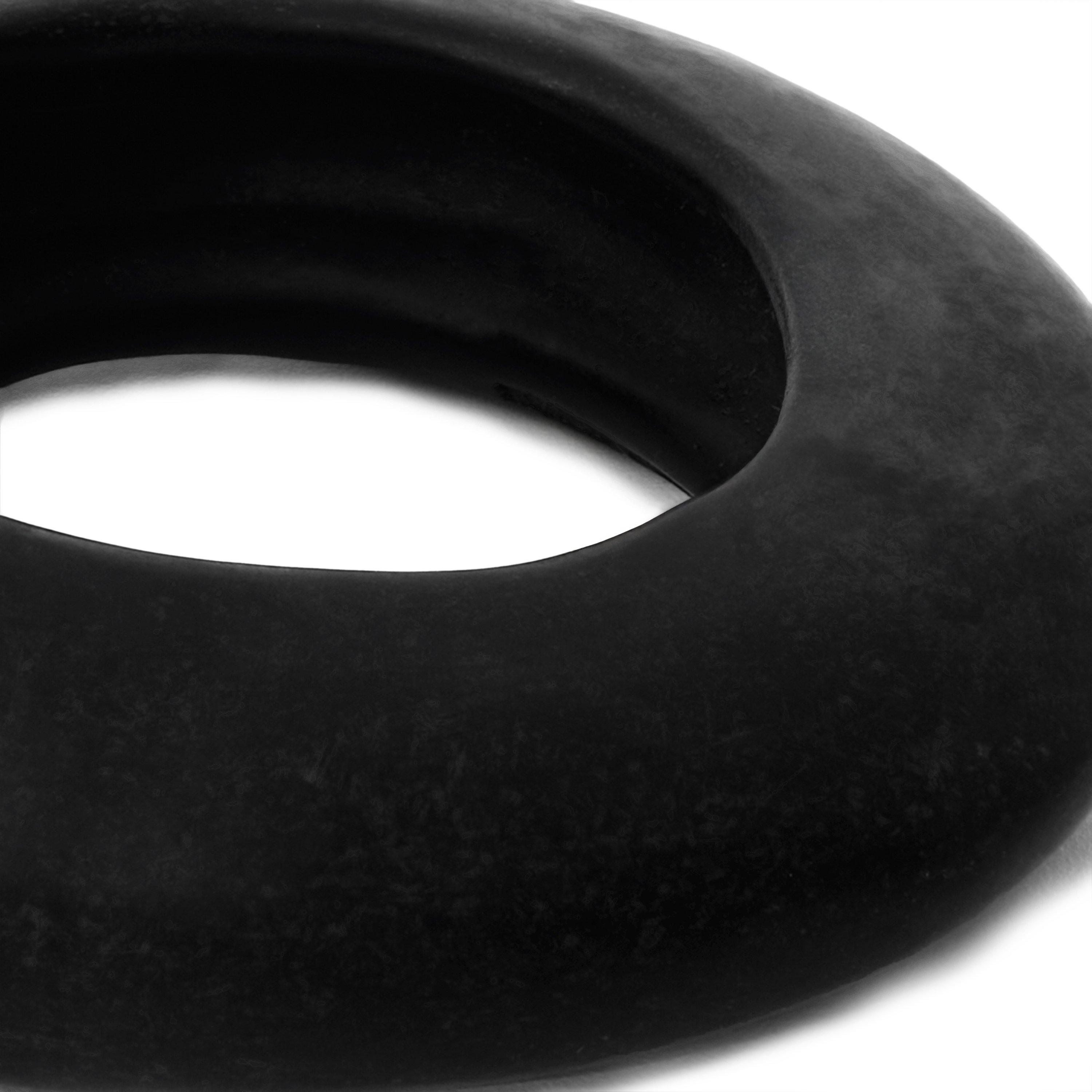 BLACK - Dinosaur Designs - Drift Large Bangle - 2